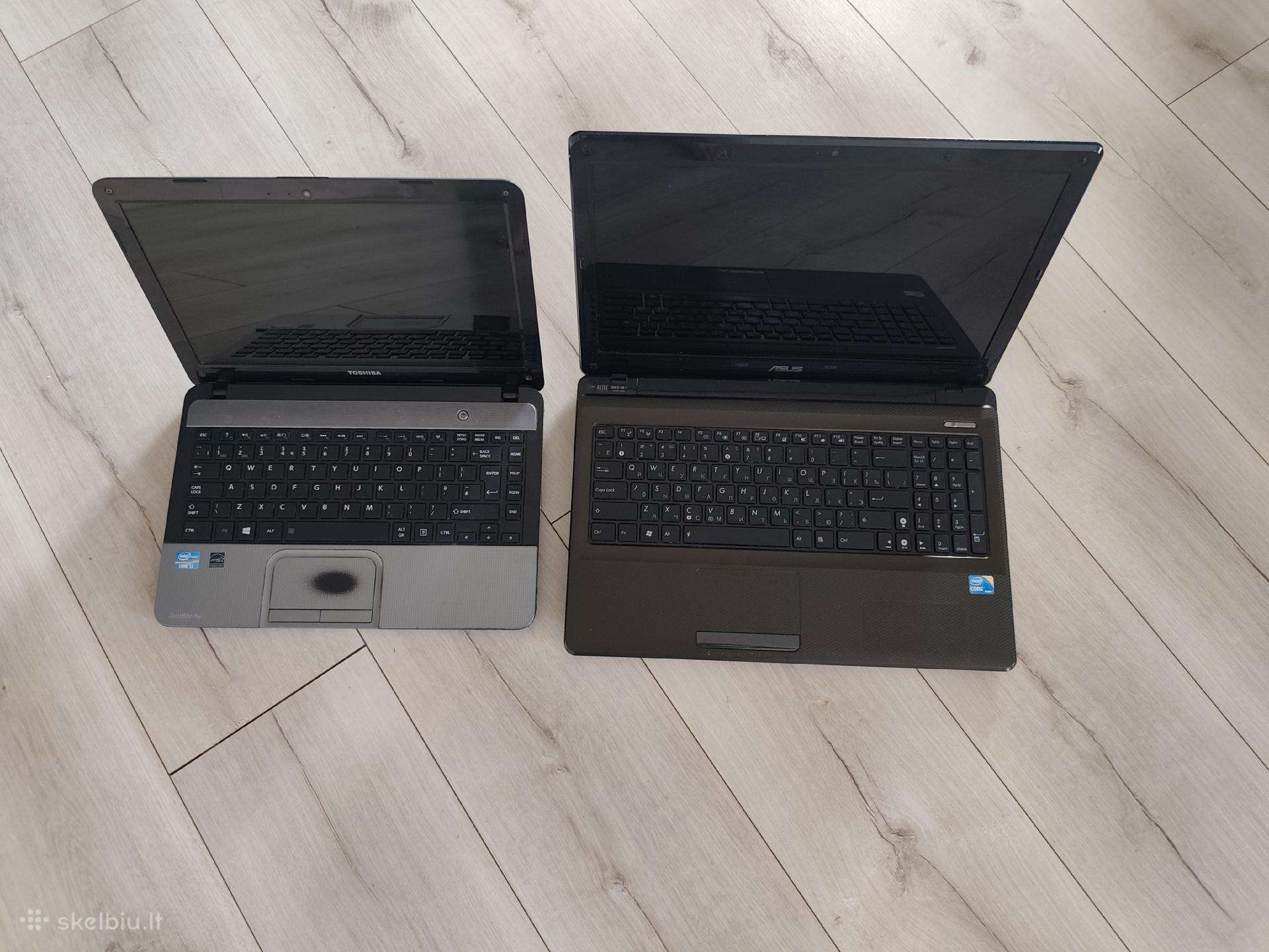 Asus ir Toshiba