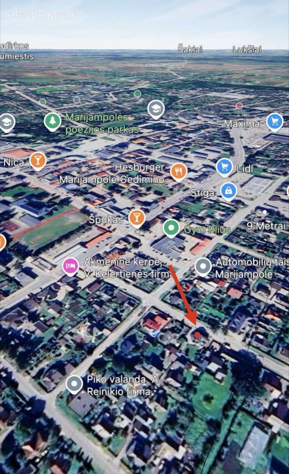 Parduodama Namo Dalis Marijampolės Centre