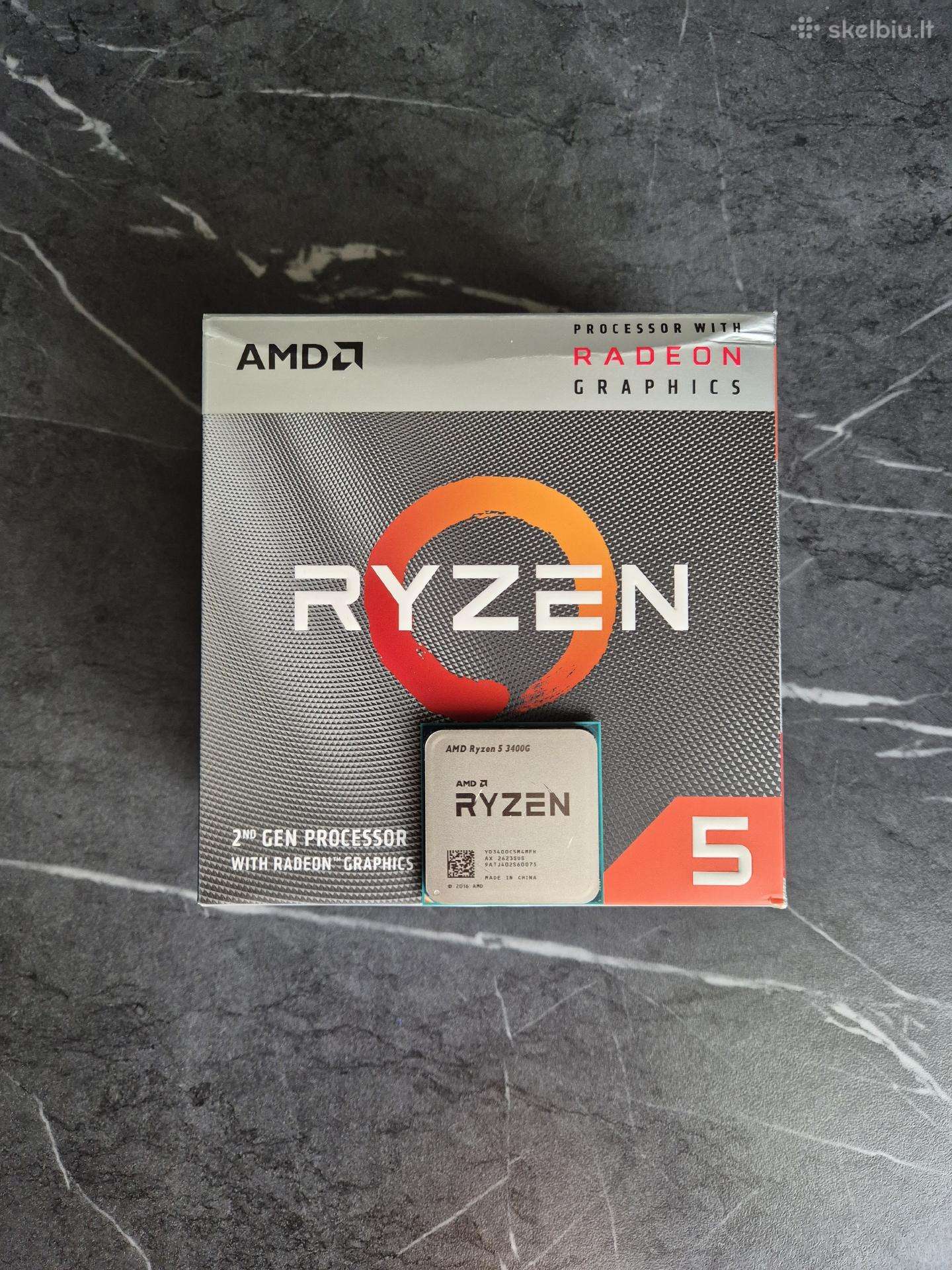 Procesorius Amd Ryzen 5 3400g