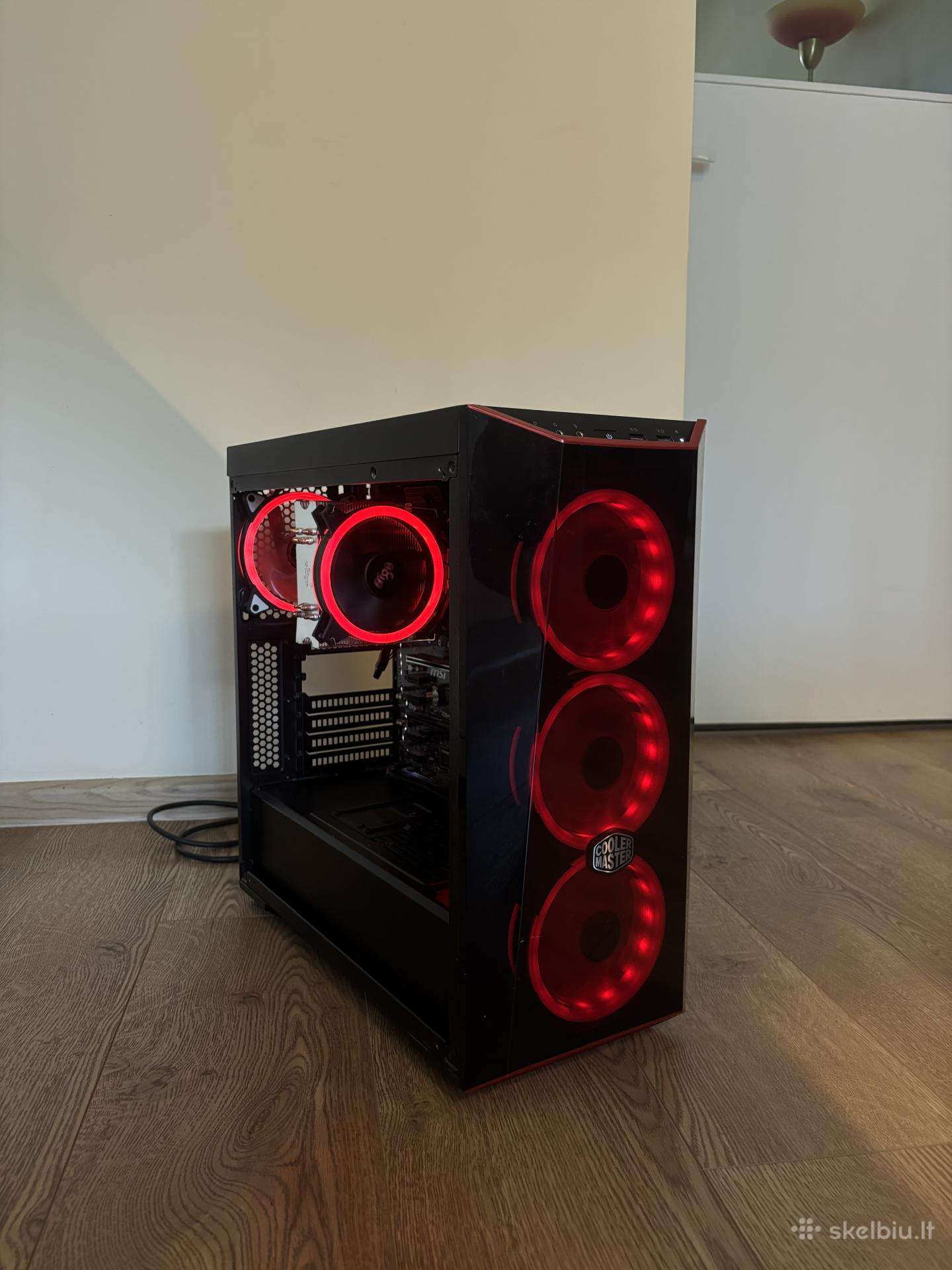 Žaidimų / Darbo kompiuteris (i5-6600k / 16gb RAM)