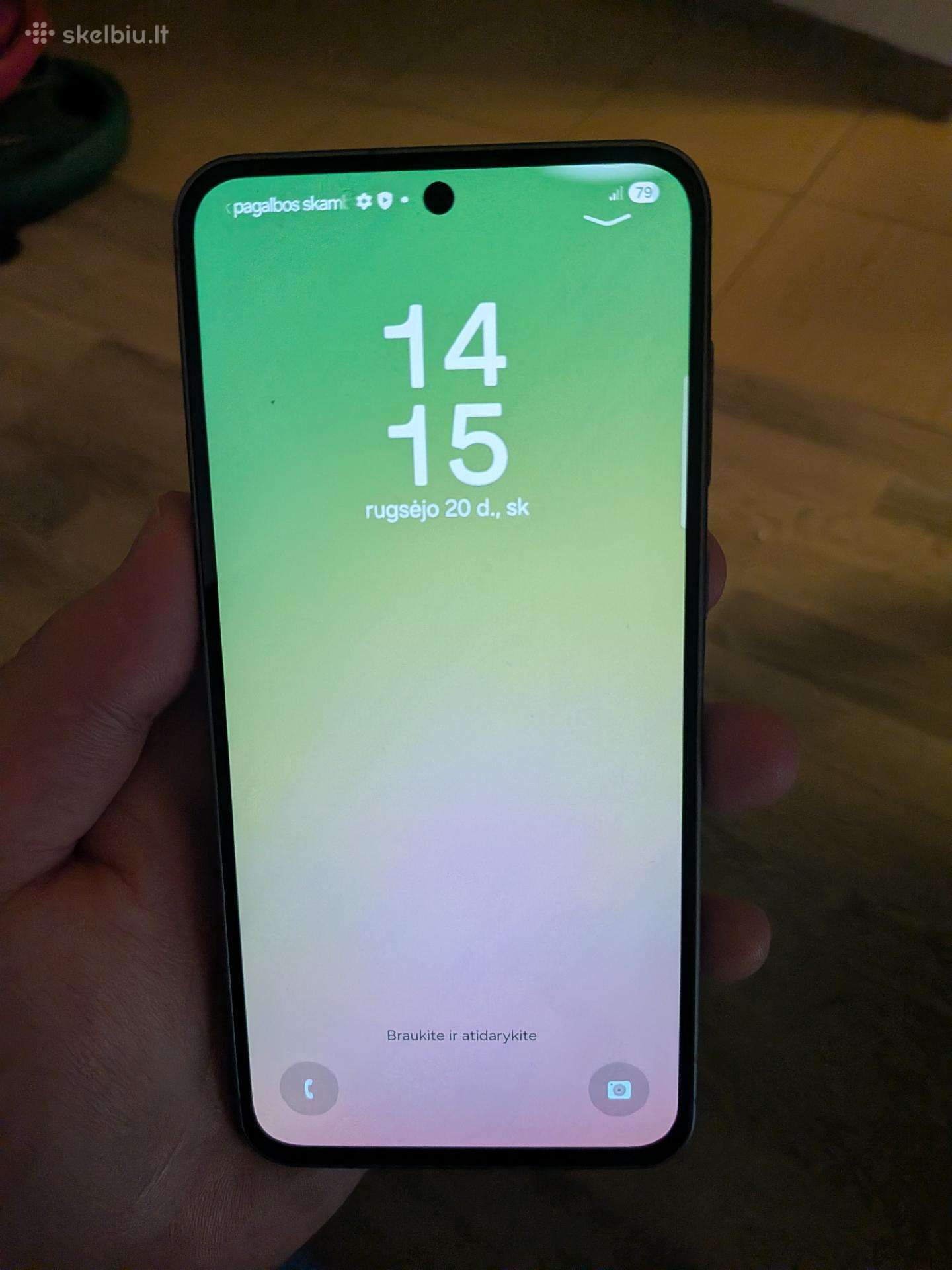 Samsung Galaxy A56 128/8gb 5G beveik nenaudotas