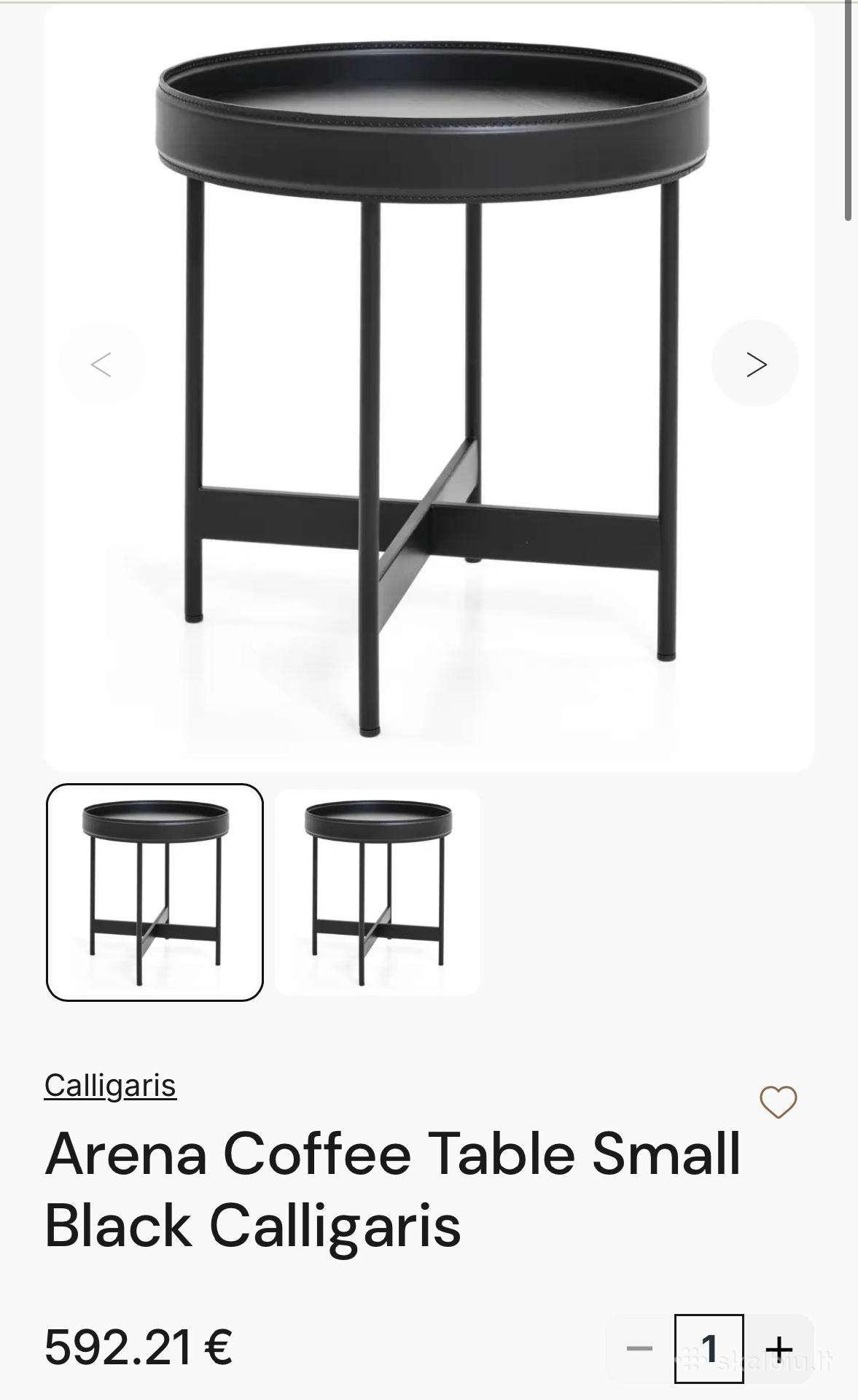 Arena Small Side Table Calligaris