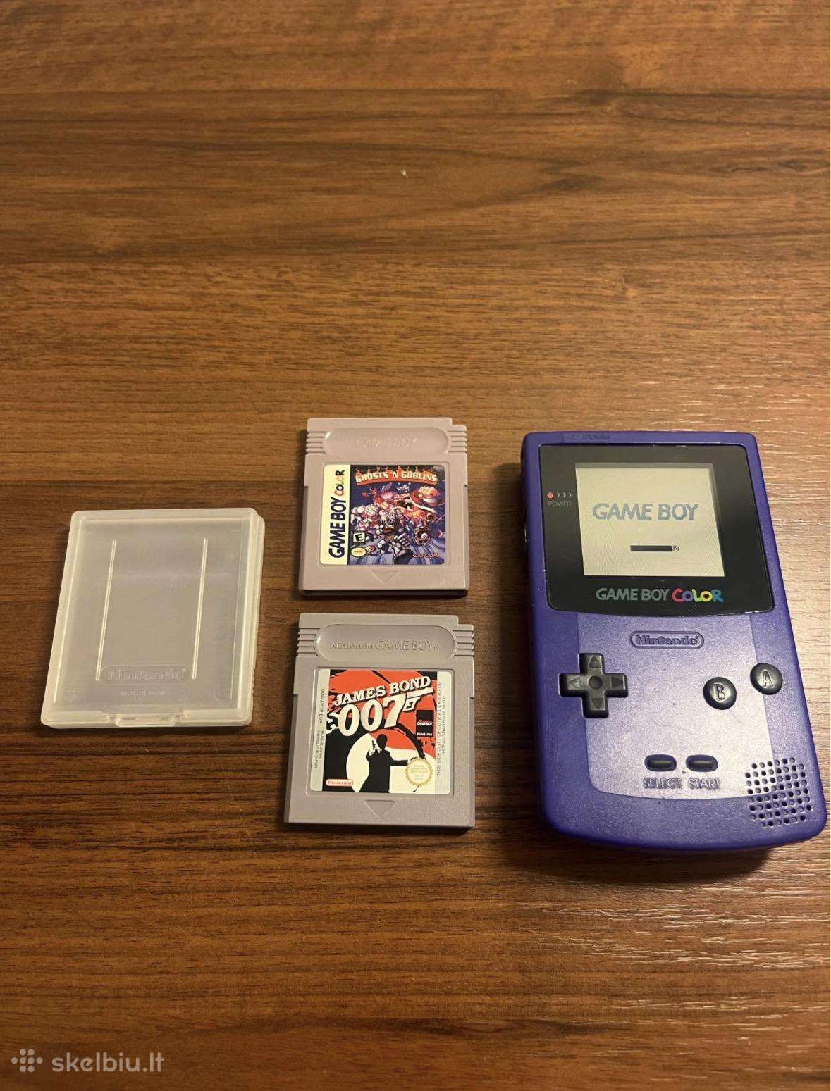 Game Boy Color + 2 žaidimai