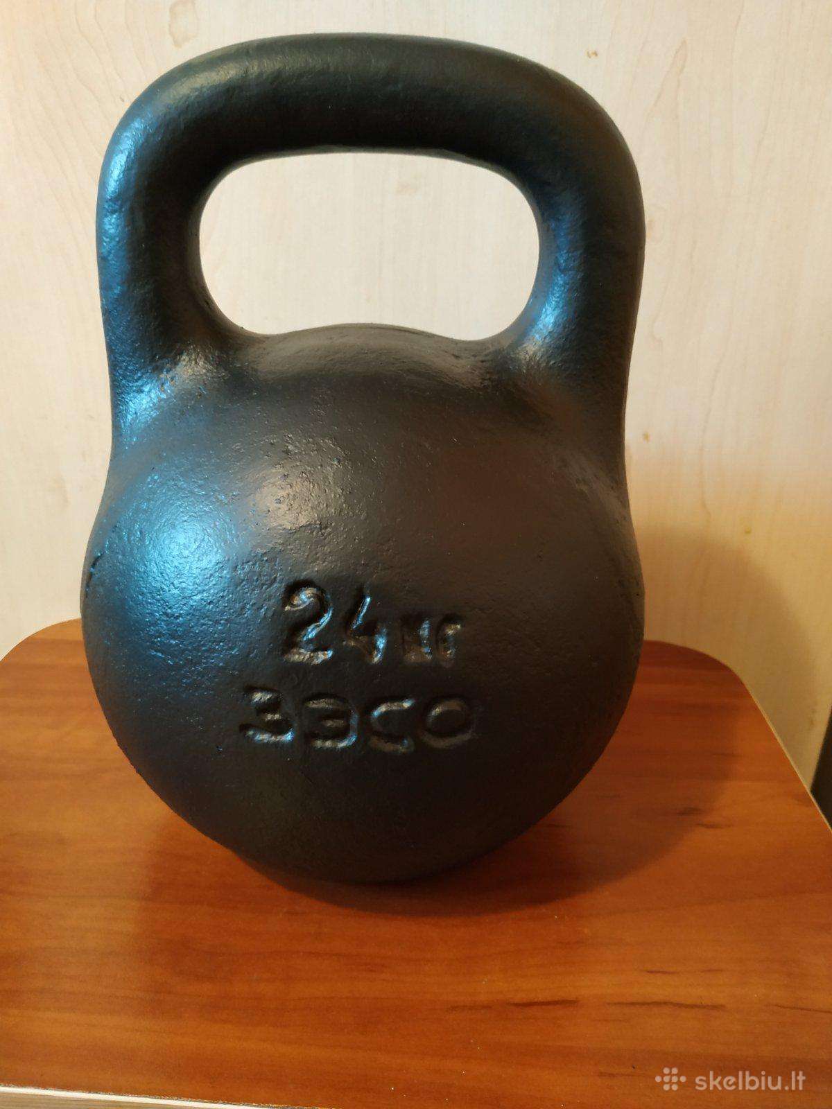 Metalinė sportinė gyra (gyrė,svarmuo) -24kg -55€