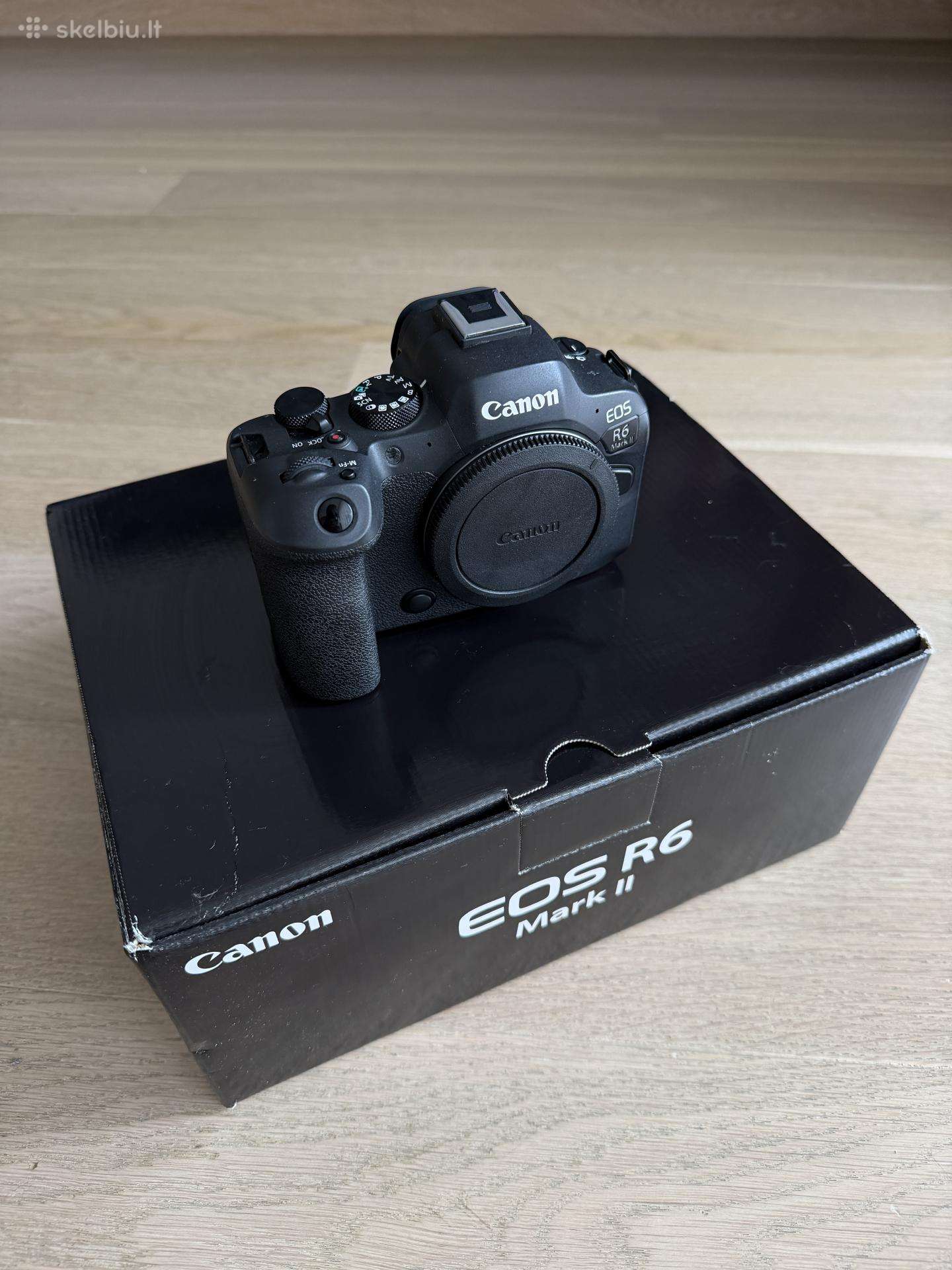 Canon R6 Mark II ieško naujų namų