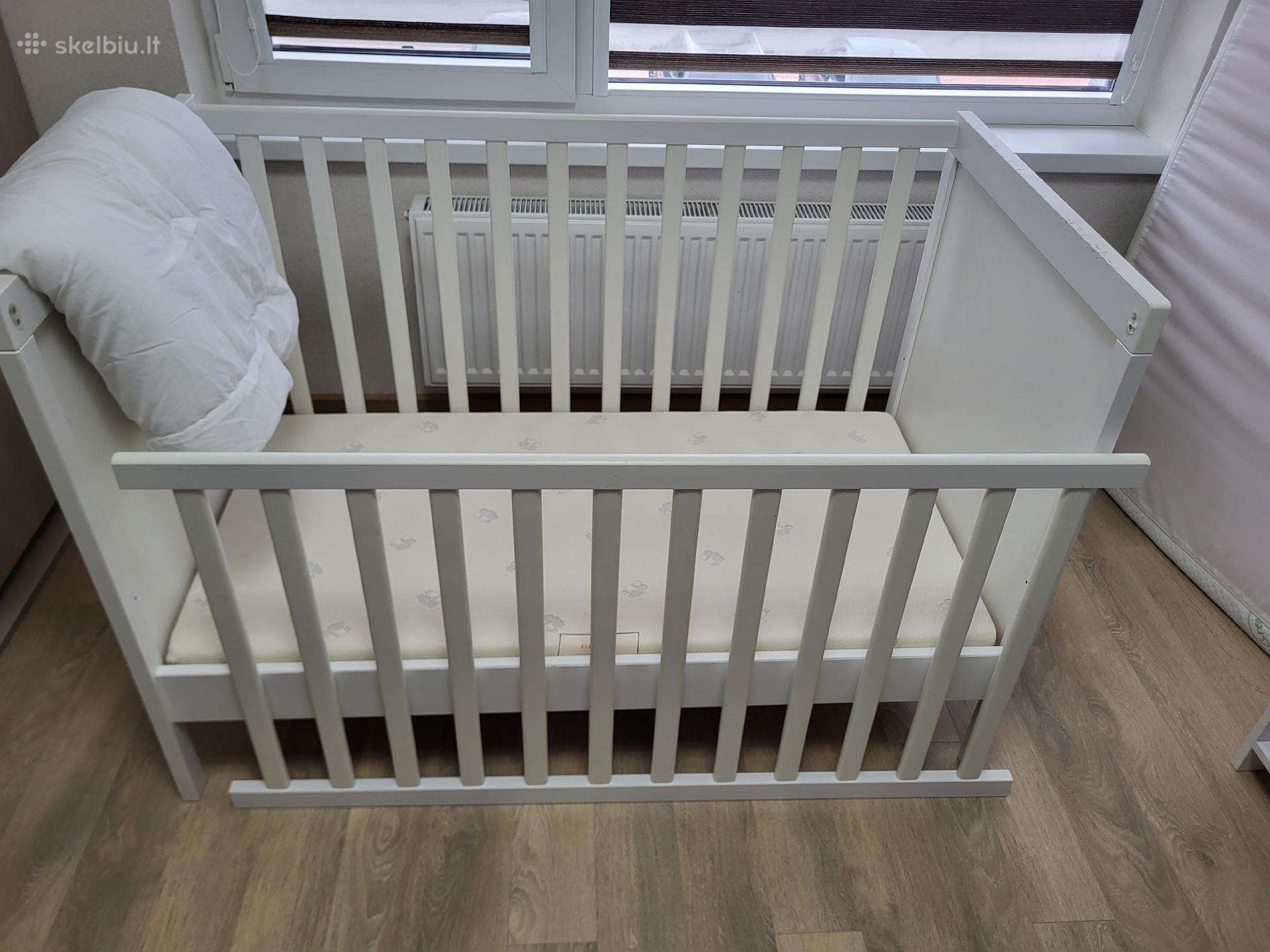 Ikea lovytė 60120 su čiužinuku