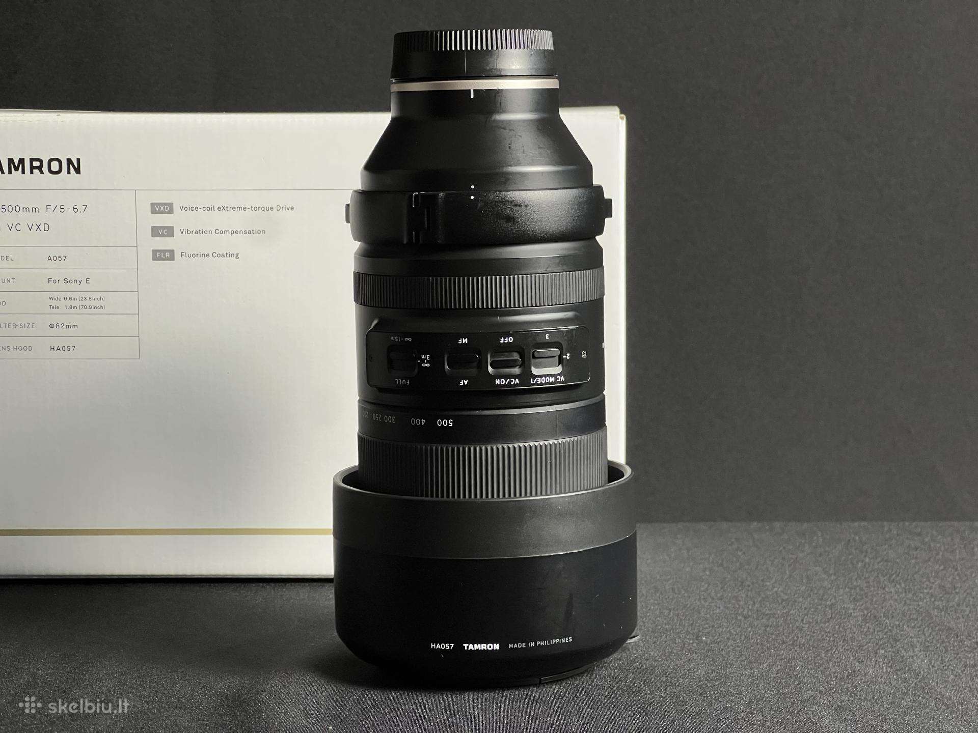 Tamron 150-500mm (Sony E) f/5-6.7 Di III Vc Vxd