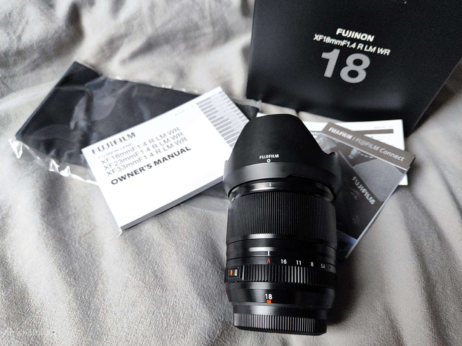 Fujinon Xf18f1.4 R Lm WR