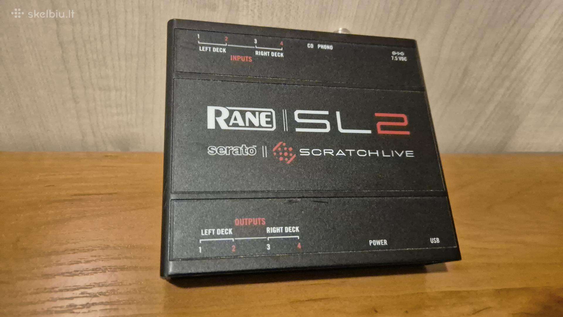 Rane Serato Scratch Live 2 (Sl2) dvs
