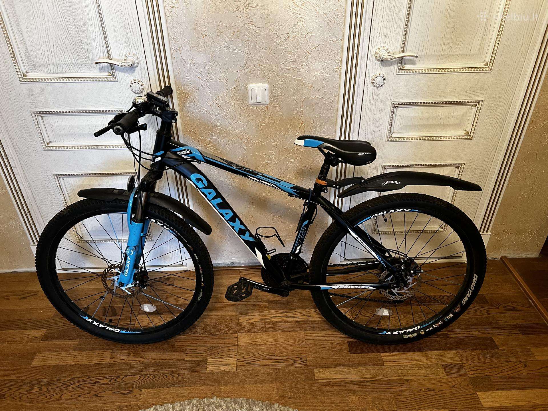 Kalnų dviratis Galaxy Rl100 ( Shimano, priedai)