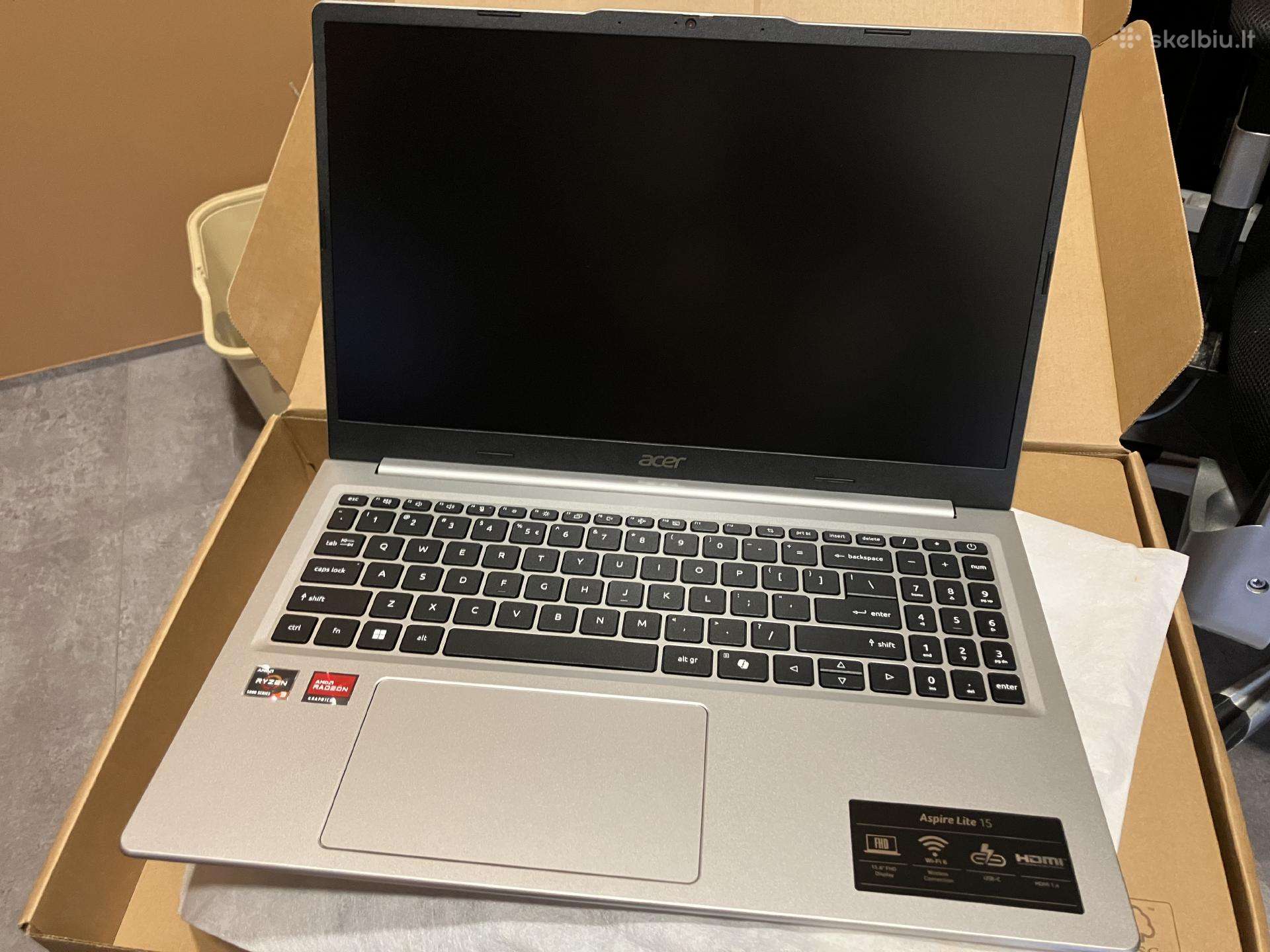 Acer Aspire Lite Matinis 15" Ryzen 3 512gb 8gb