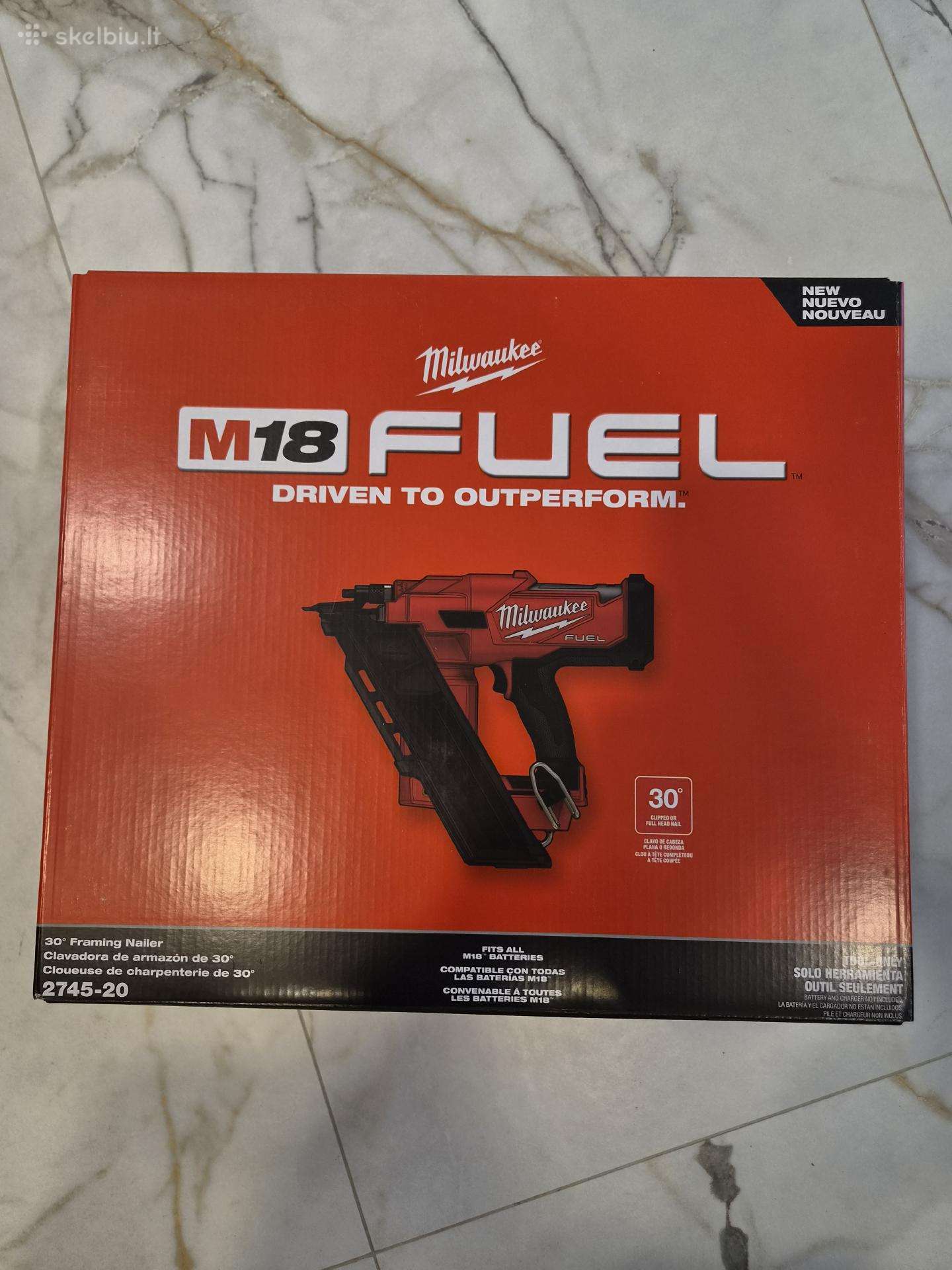 Milwaukee M18 Ffn-0c viniakale