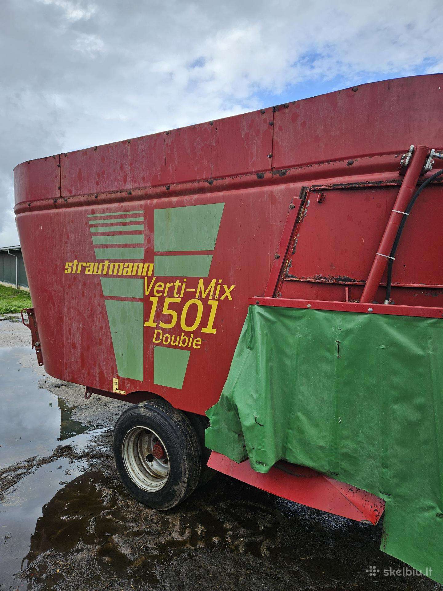 Parduodu pašarų dalytuvą Strautmann Verti-mix 1501