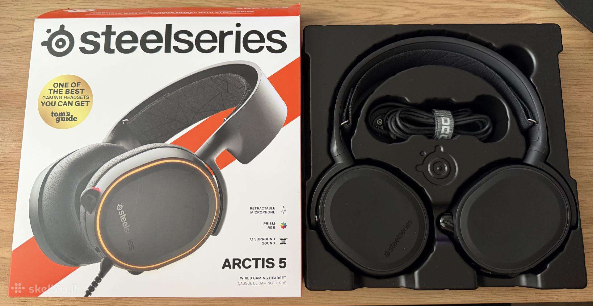 Steelseries ausinės