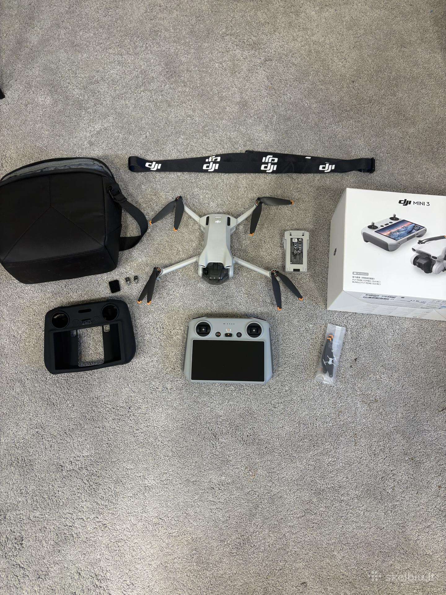 Parduodamas Dji Mini 3 Fly More Comboparduodu Dj