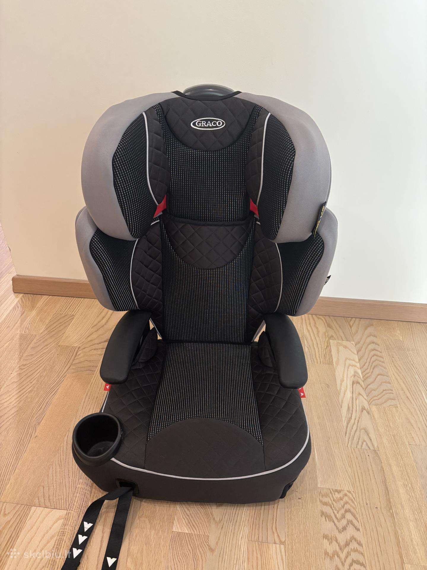 Automobilinė kėdutė Graco Affix, juoda sp