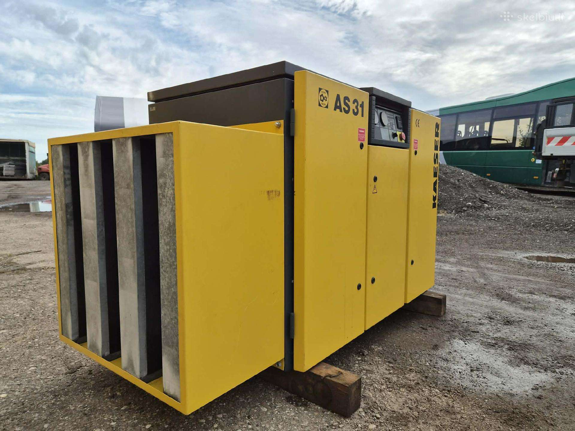 Sraigtinis oro kompresorius 1250 eurų, 18,5 kw.