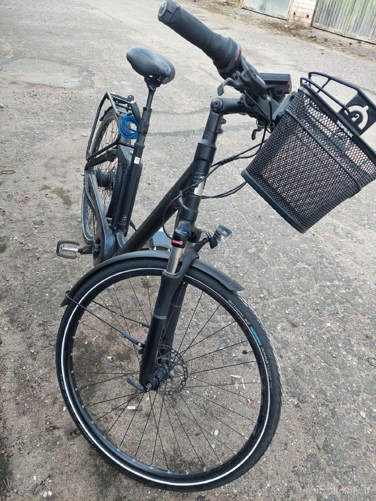 Parduodamas Elektrinis dviratis Raleigh