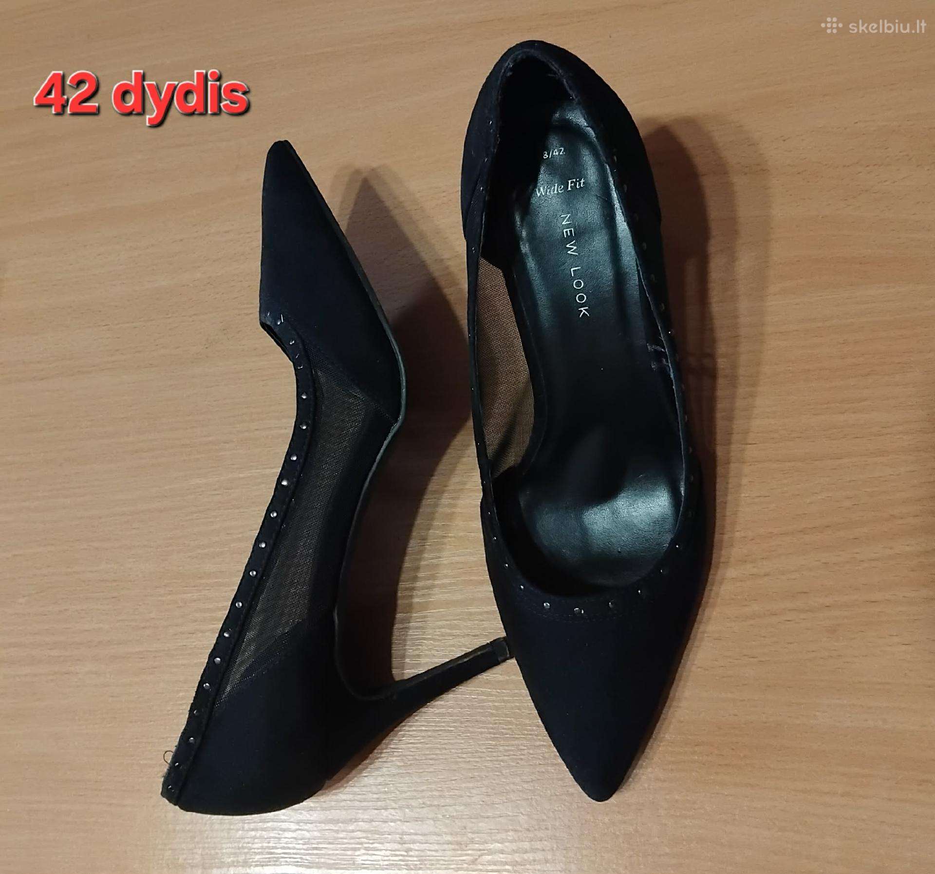 Moteriški aukštakulniai 42 dydis