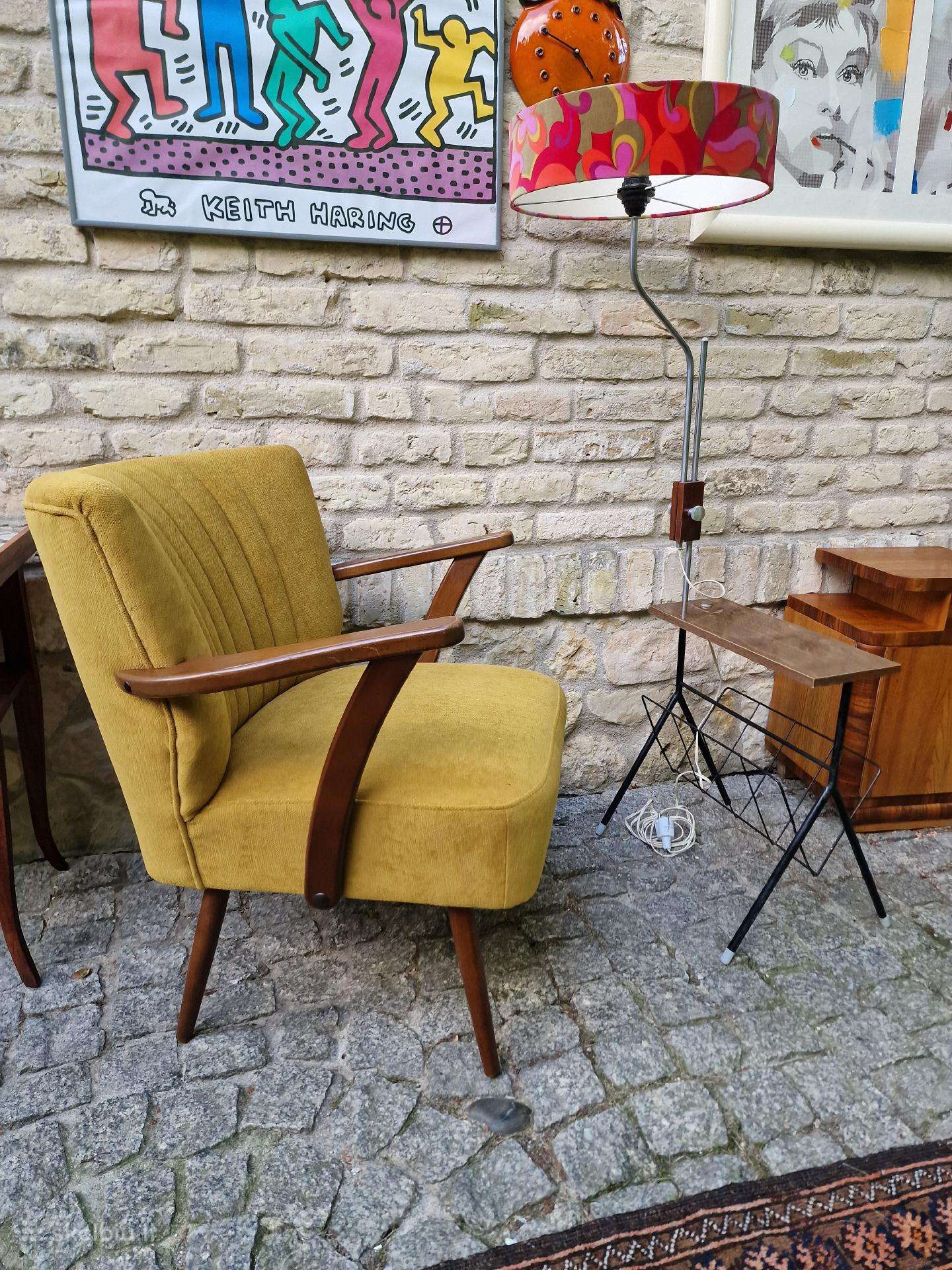 Vintažinis mid century fotelis
