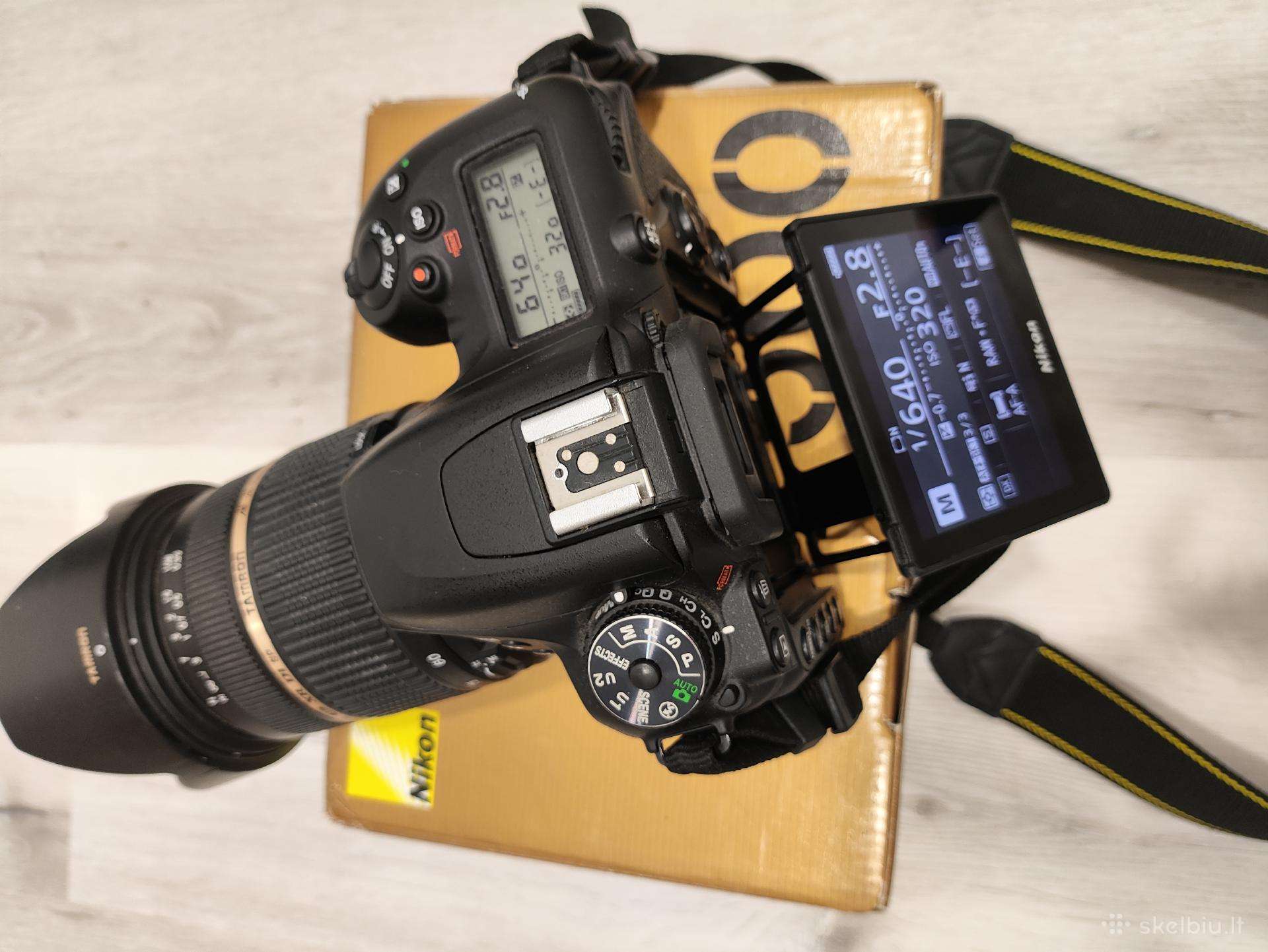Nikon D7500 + Tamron 28-75mm f/2.8 + 32 GB kort.