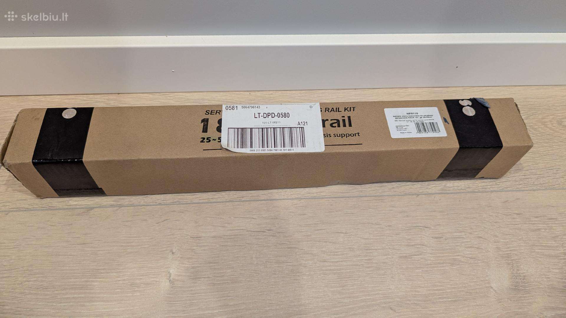 Serverio bėgeliai Netrack Np5115 19" Rack 25-55cm