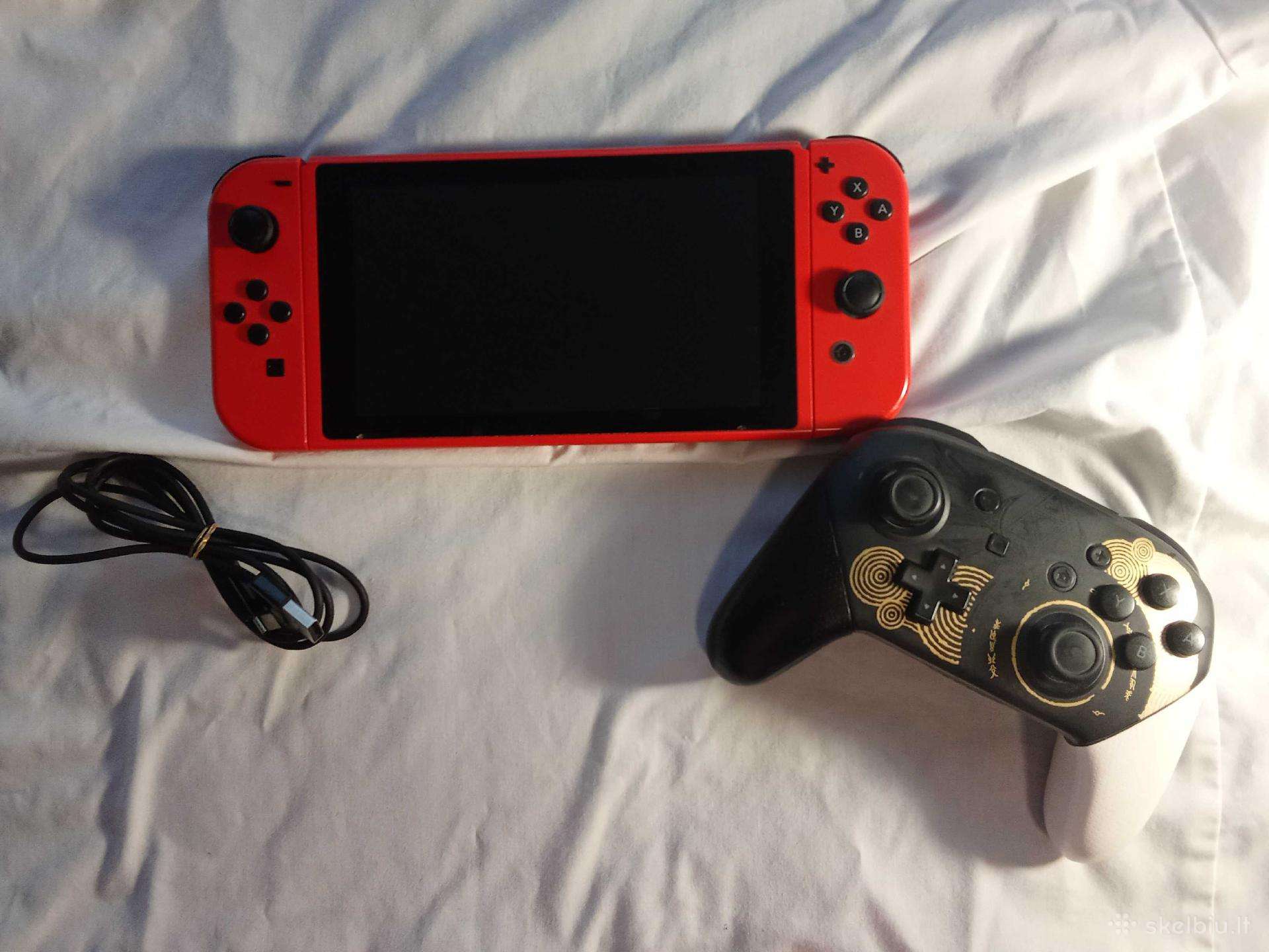 Nintendo Switch Raudonas