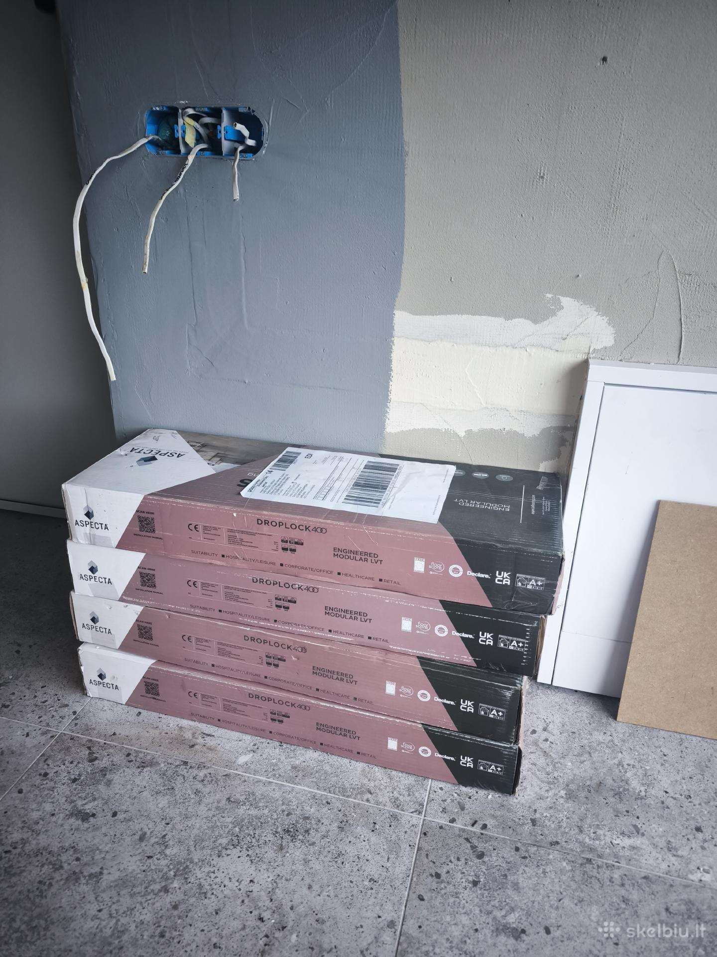 Aspecta click vinilinės grindys "Albano"