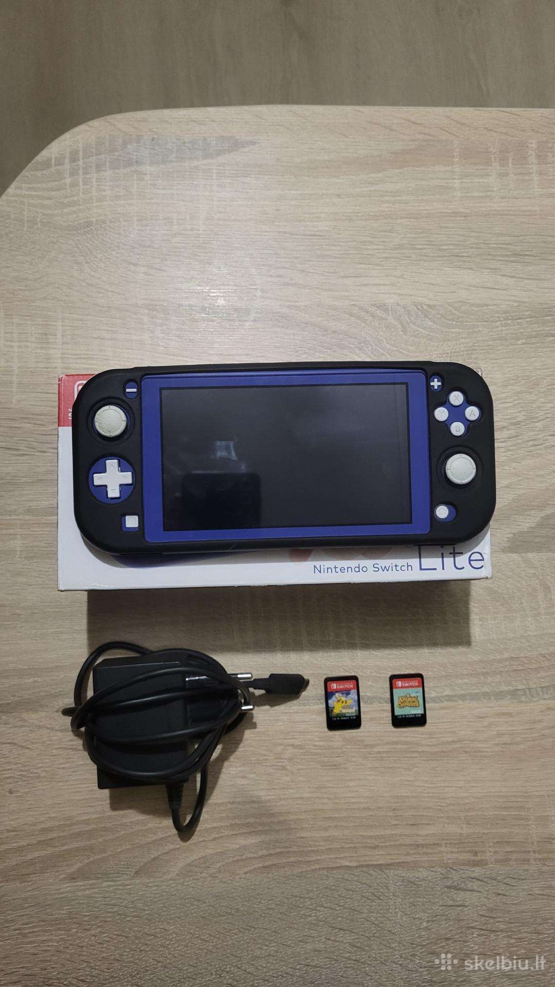 Nintendo Switch Lite + 2 žaidimai