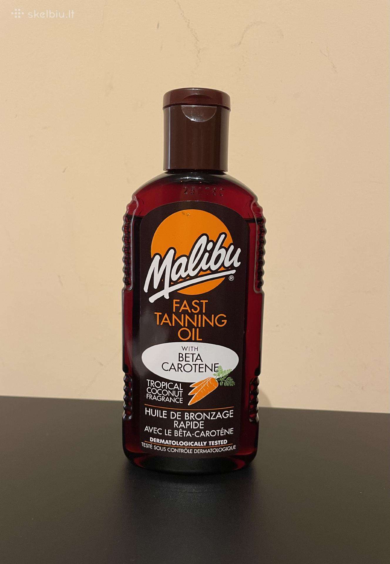 Malibu fast tanning oil - įdegį spartinantis aliuj