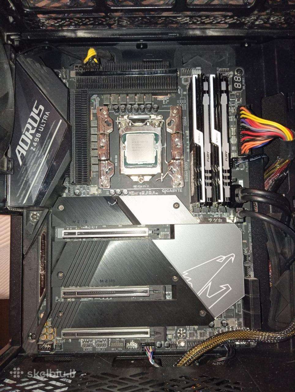 Z490 Aorus Ultra + i7-10700kf