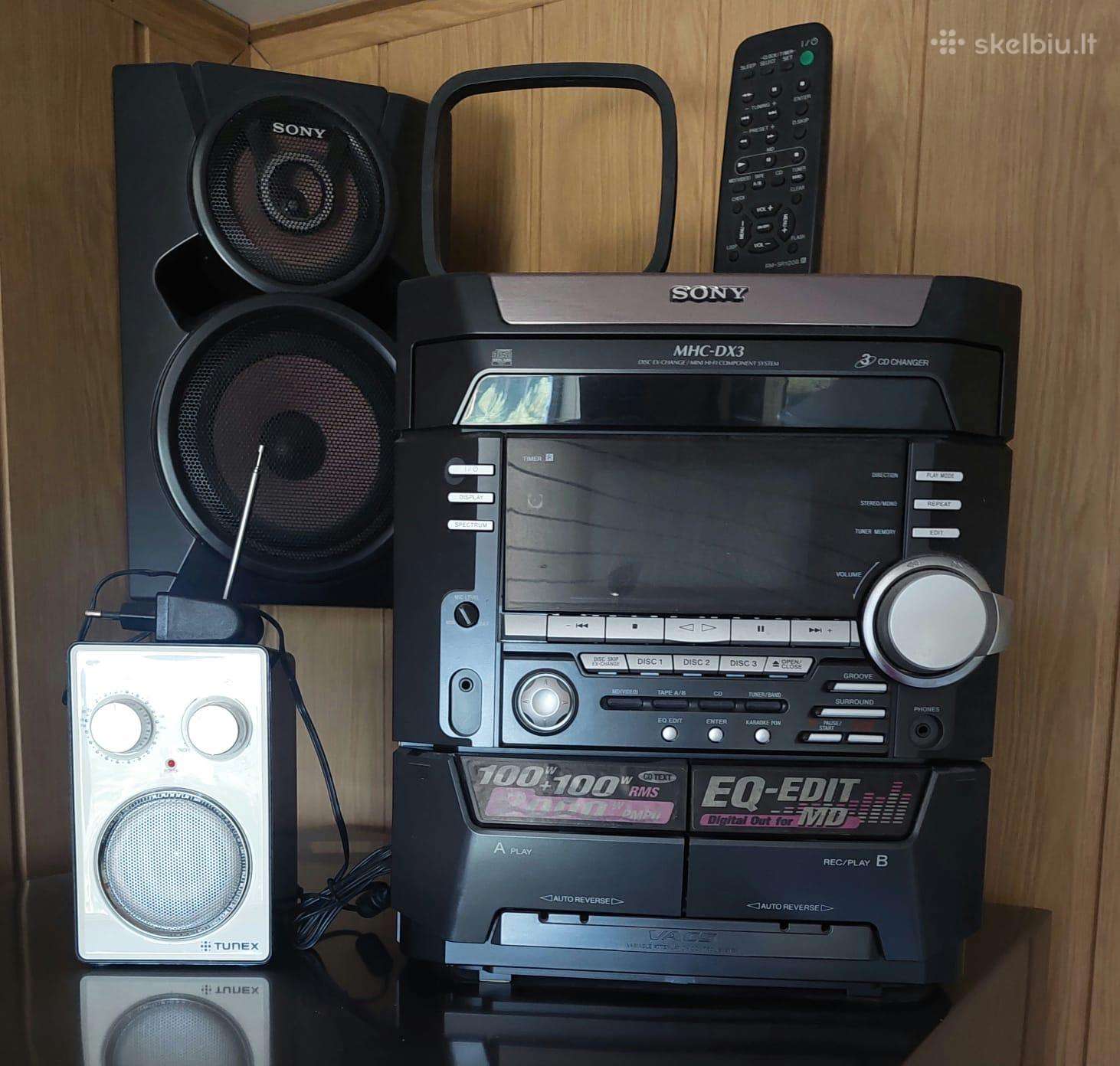 Parduodamas muzikinis centras Sony