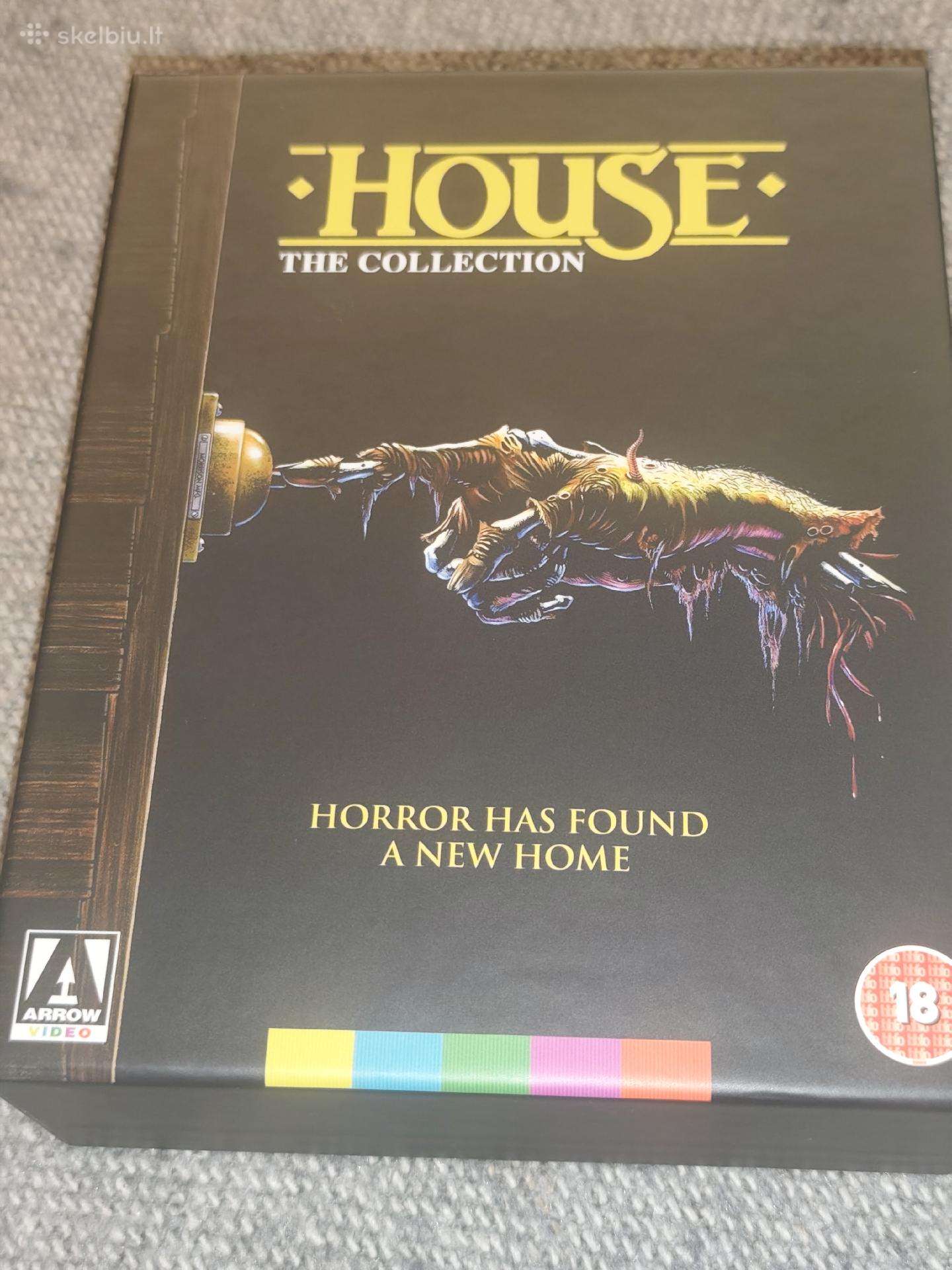 House The Collection 1-4 blu-ray Arrow video