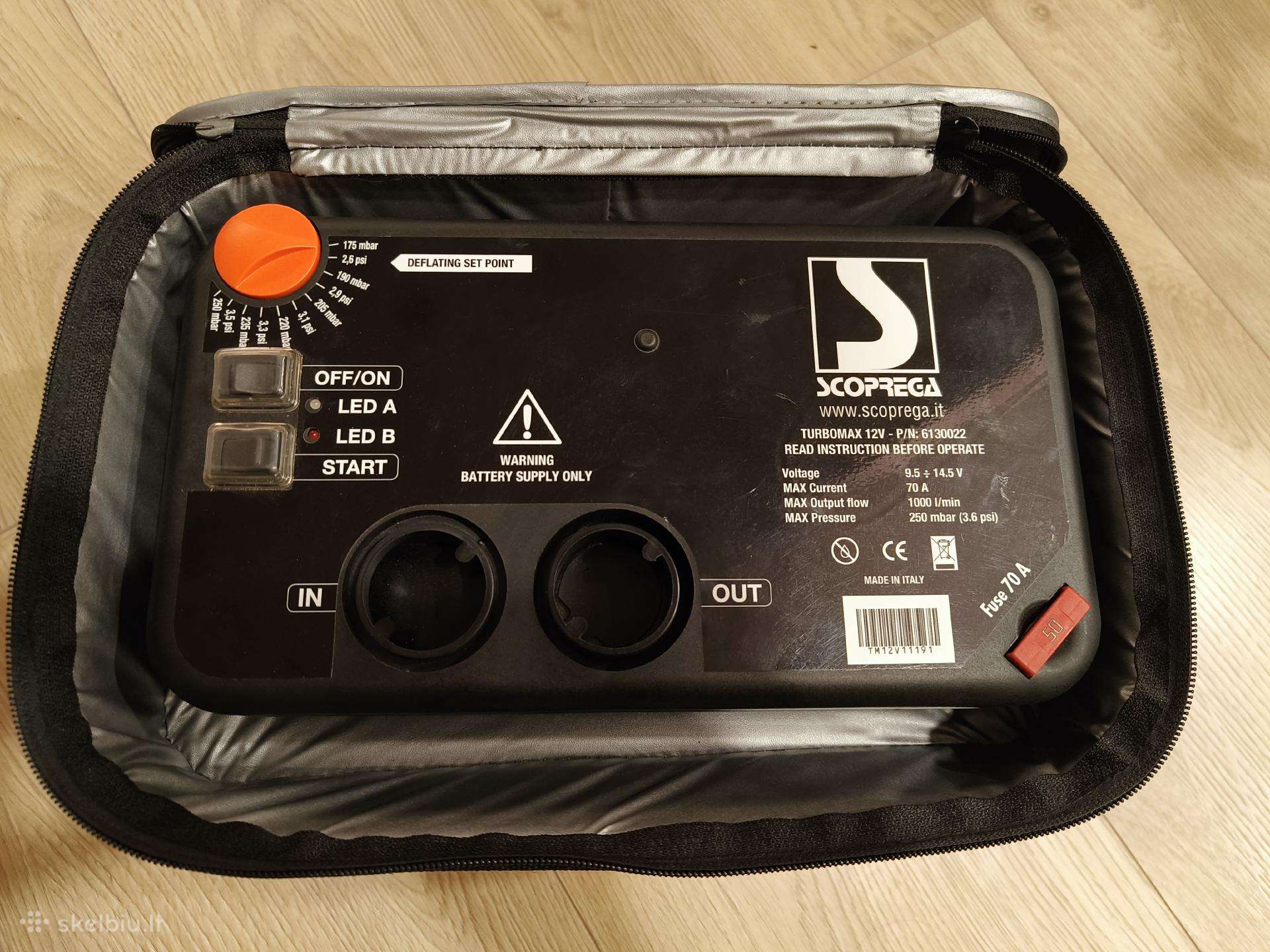 Bravo turbo max 12v
