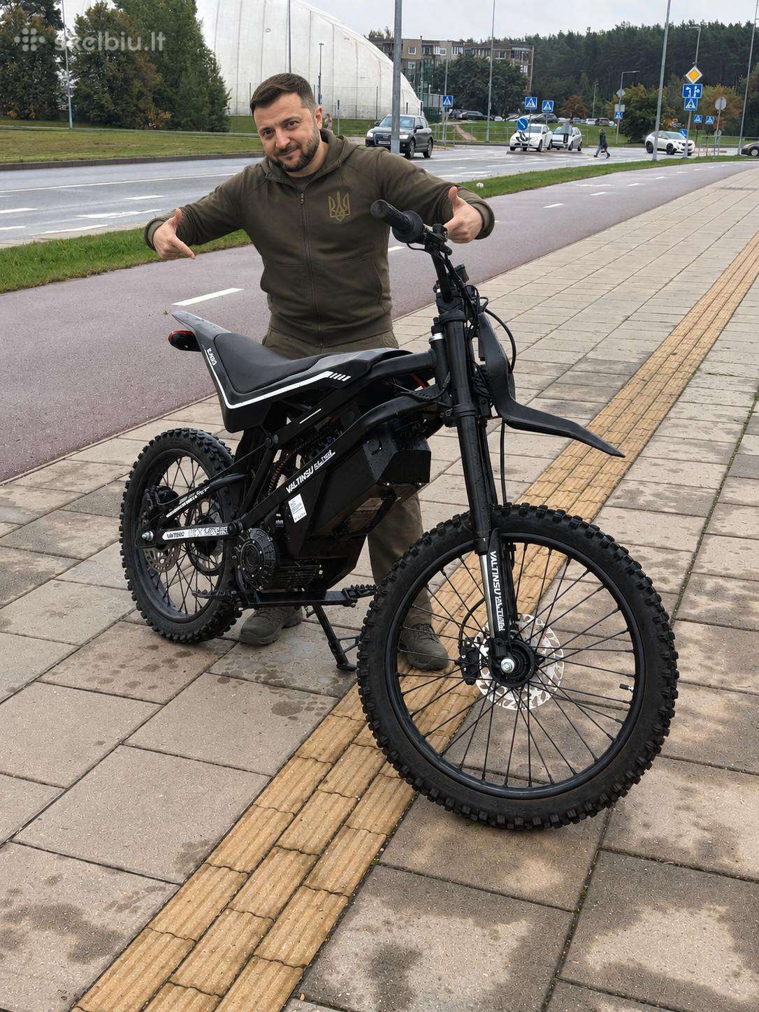 Parduodu elektrinį motociklą „Valtinsu E-m23“.