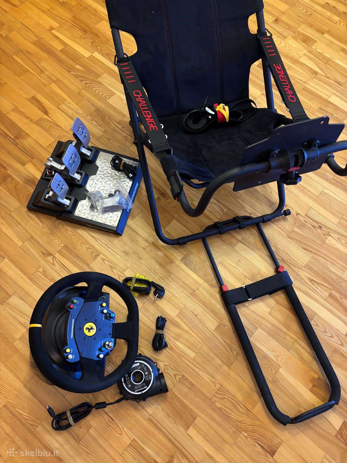 Thrustmaster Ts-pc + T-lcm + Playseat Challenge