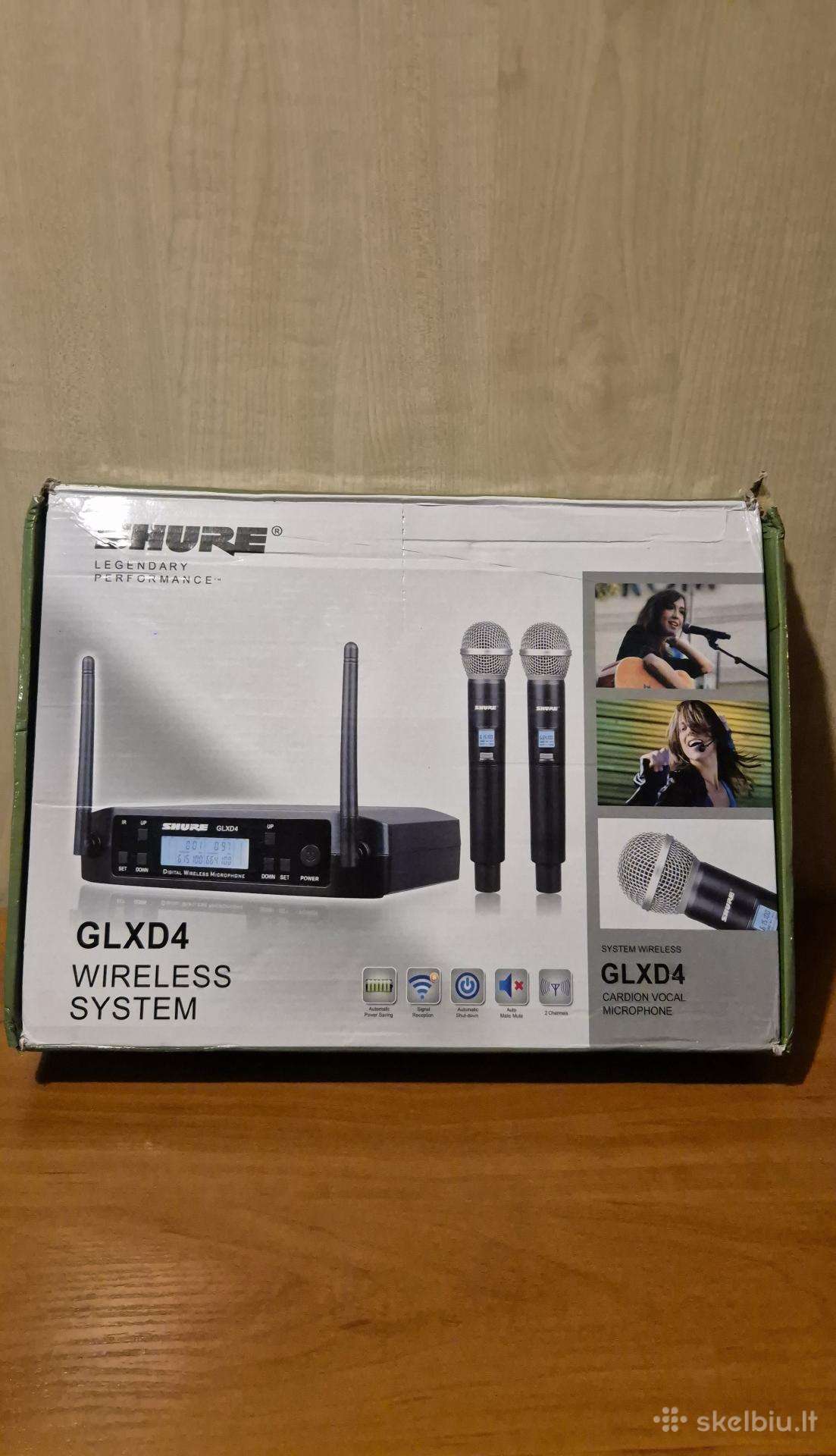 Belaidžių mikrofonu komplektas Glxd4