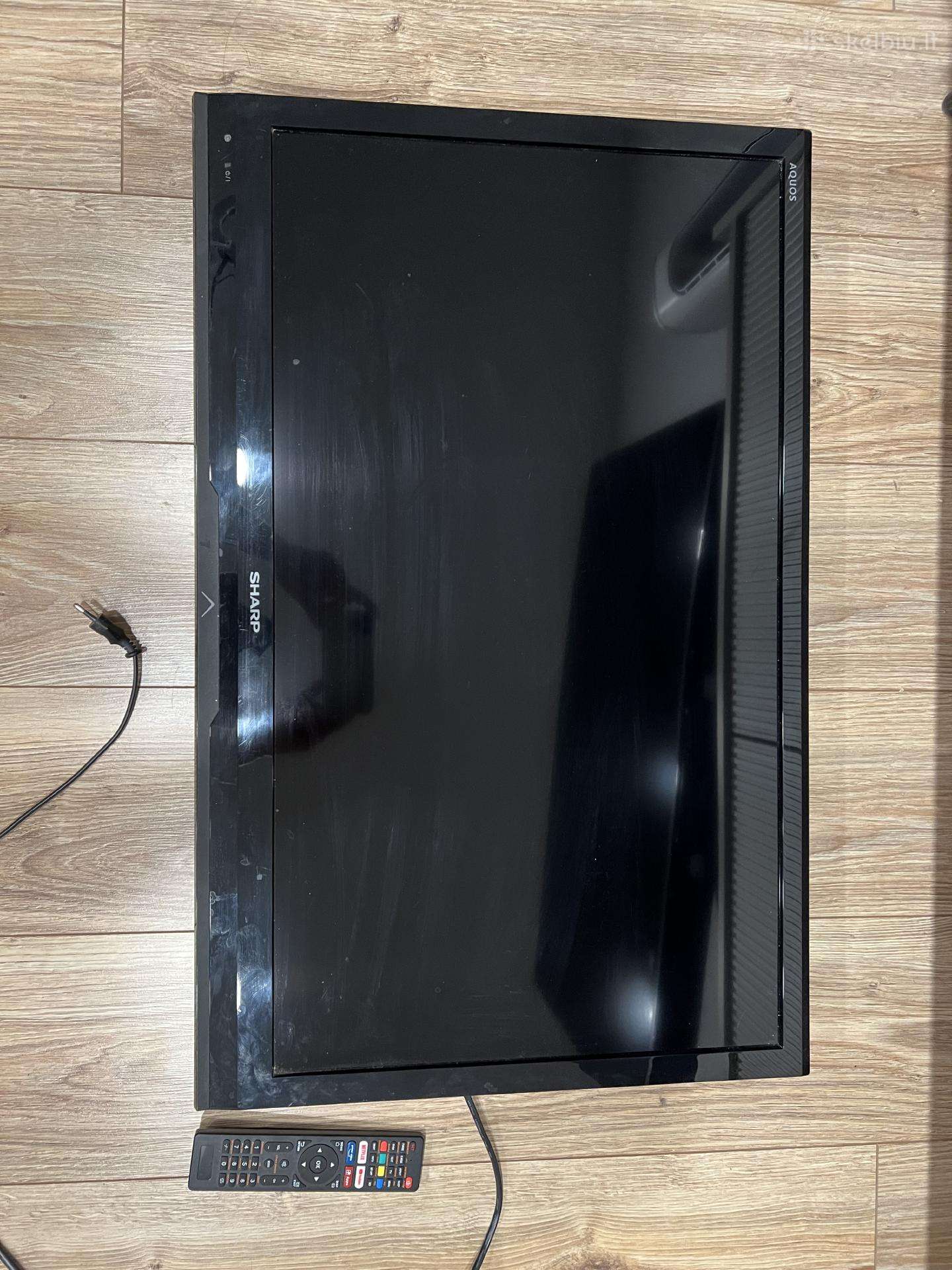 Sharp Aquos 32 televizorius + pultelis