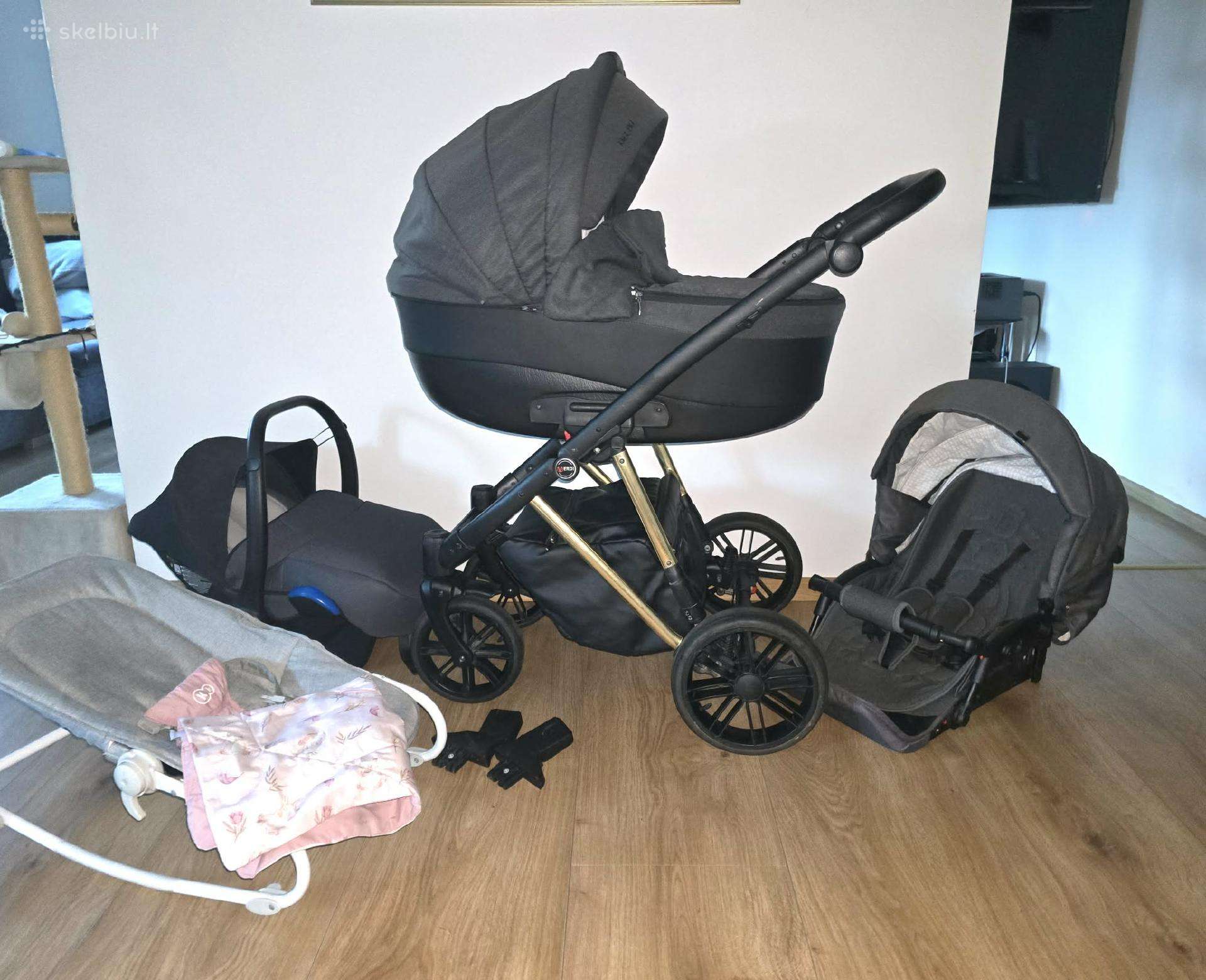 Naudotas odinukas Verdi Melbu 3 in 1 + gultukas