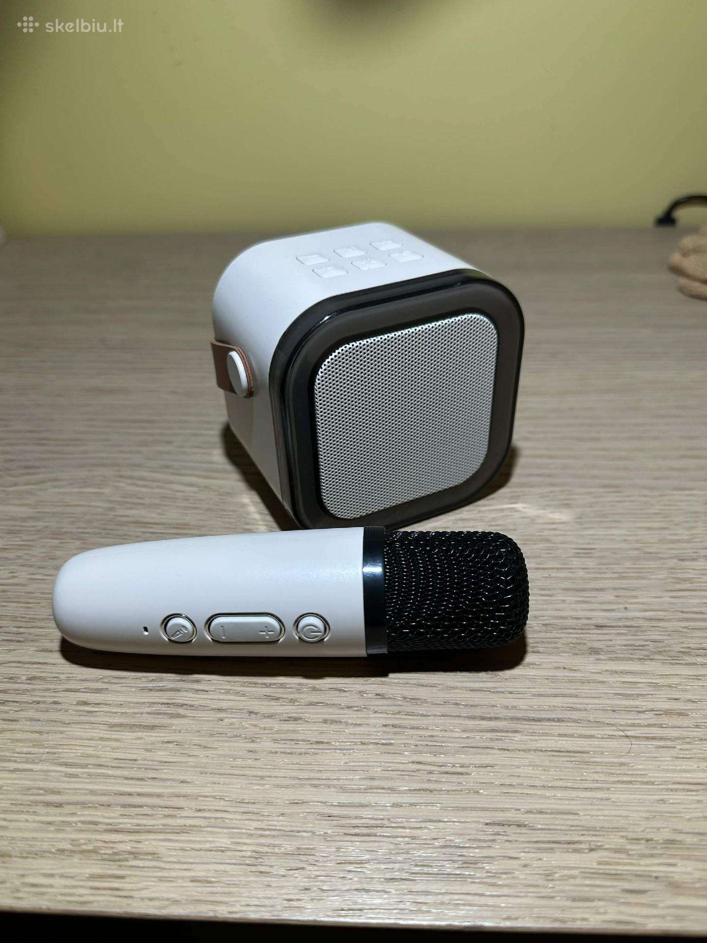 K12 Bluetooth kolonėlė su belaidžiu mikrofonu