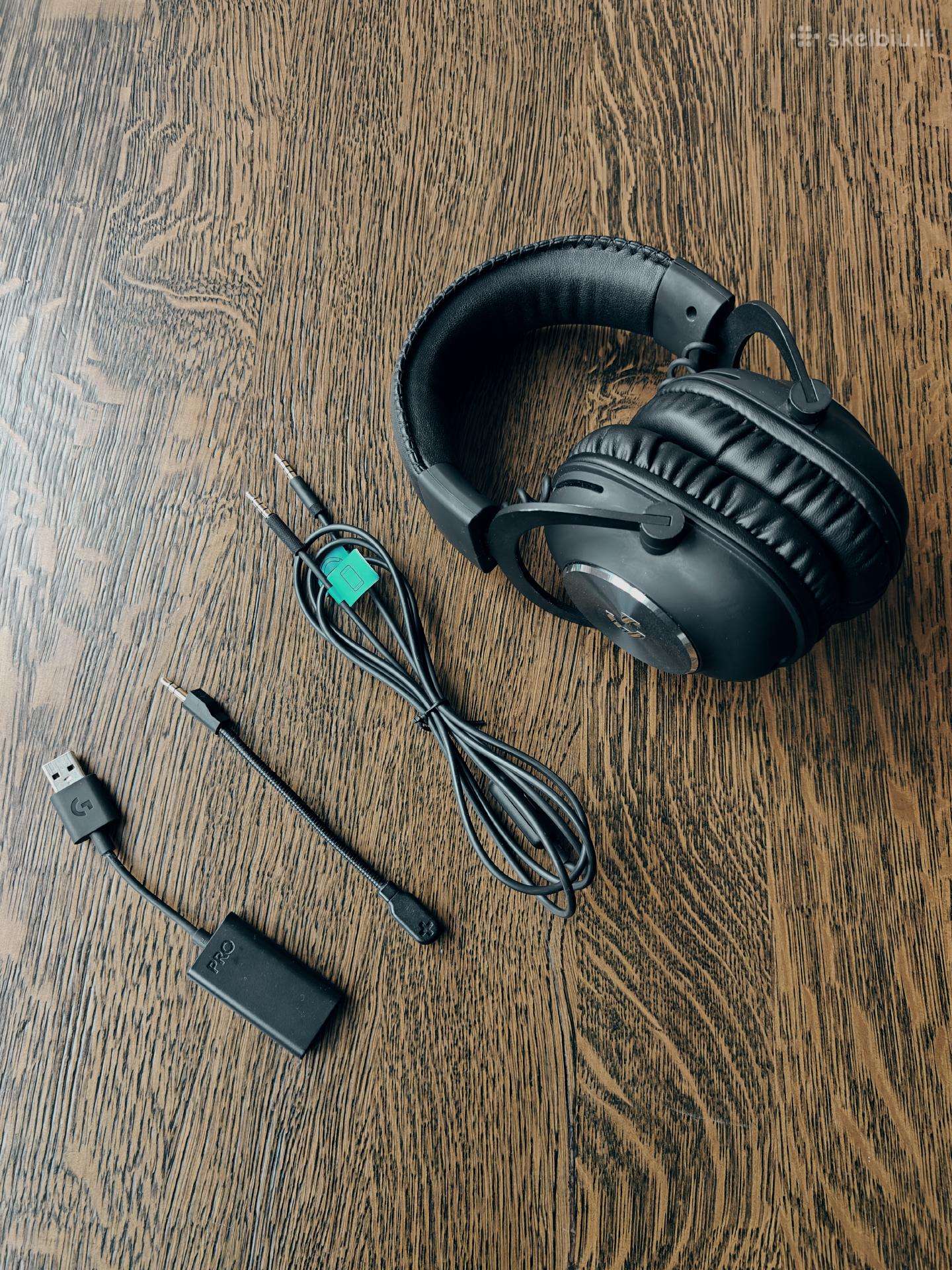 Logitech g pro x ausinės