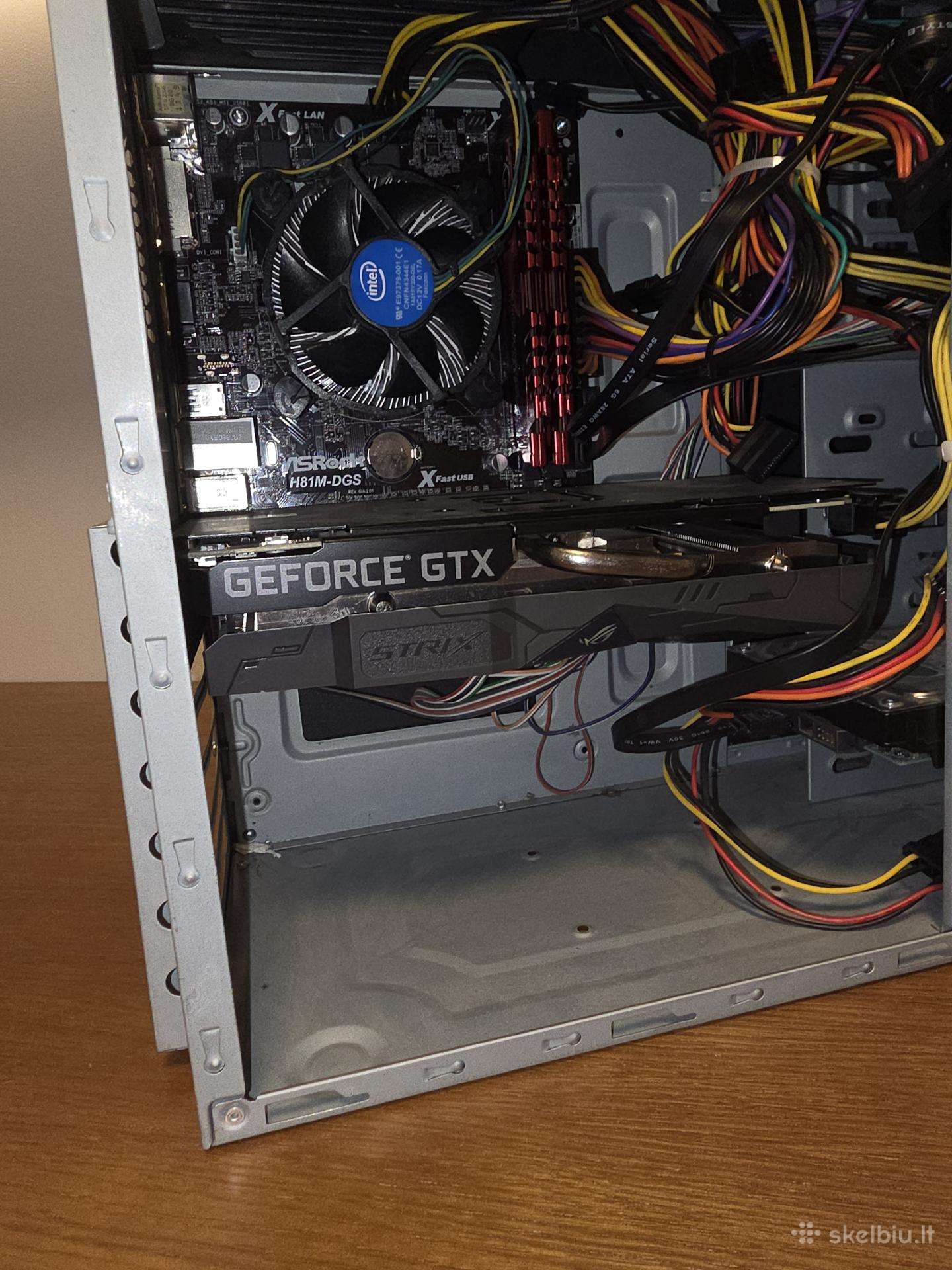 Žaidimų kompiuteris su Nvidia Geforce Gtx 1650 Sup
