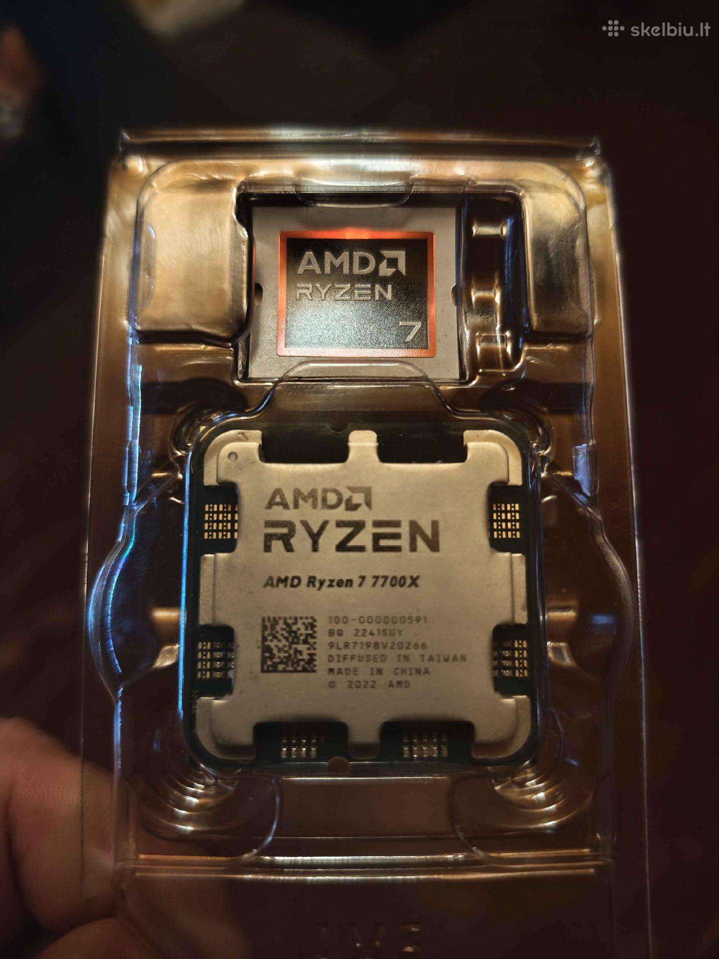 Amd Ryzen 7 7700x procesorius Cpu Am5