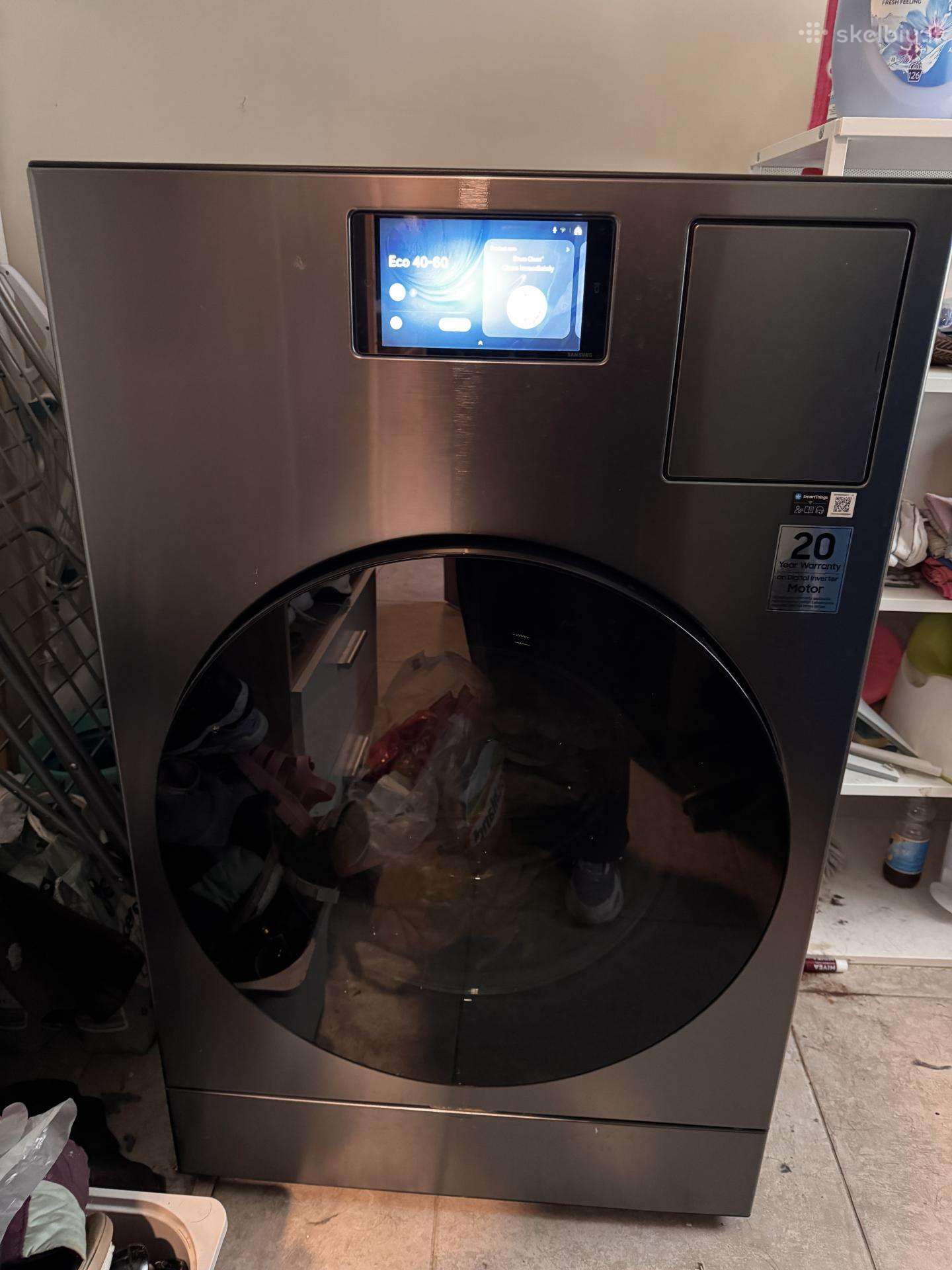 Samsung Bespoke Ai Laundry Combo skalbyklė ir dž
