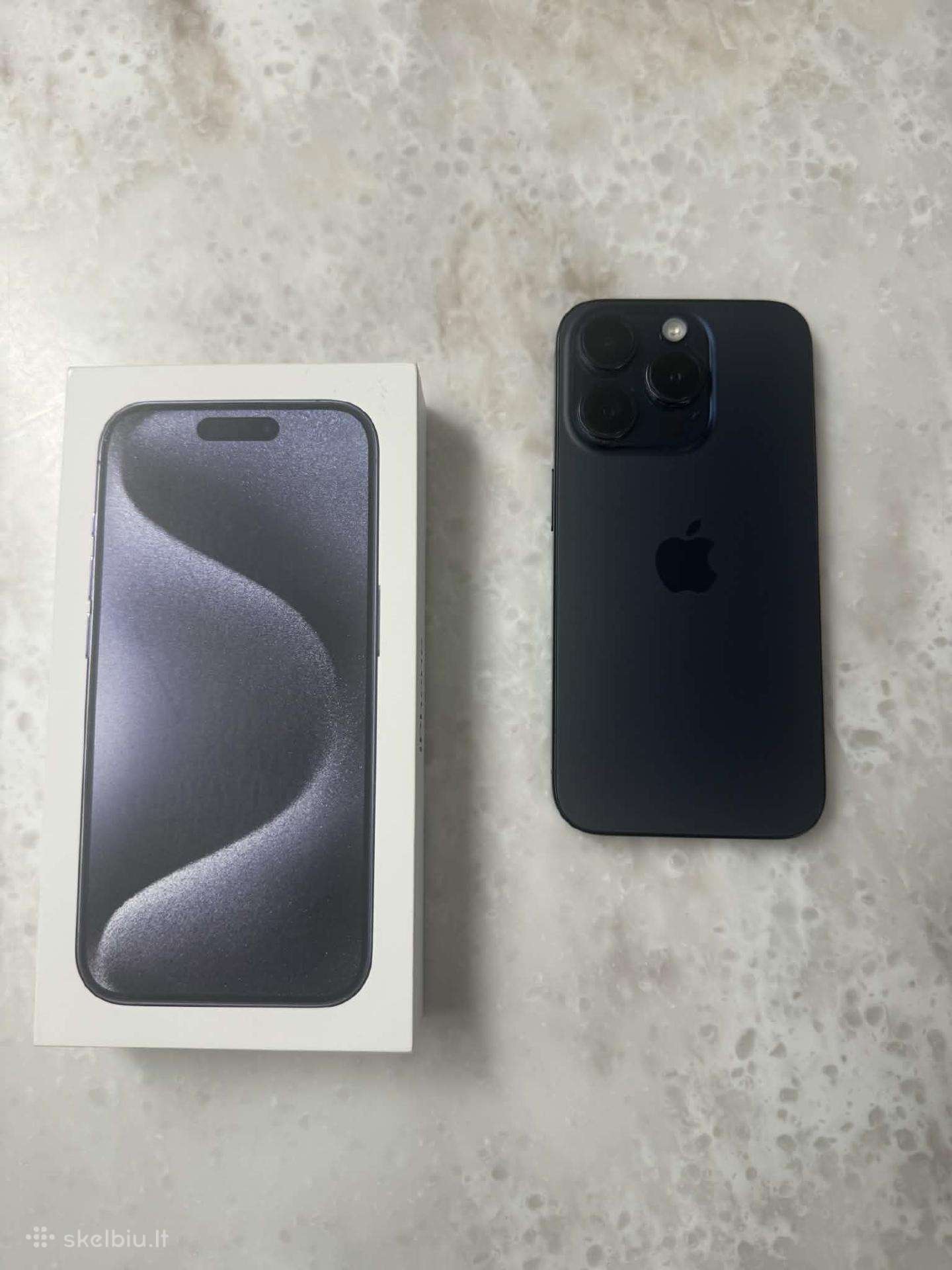 iPhone 15 Pro Blue Titanium 128gb