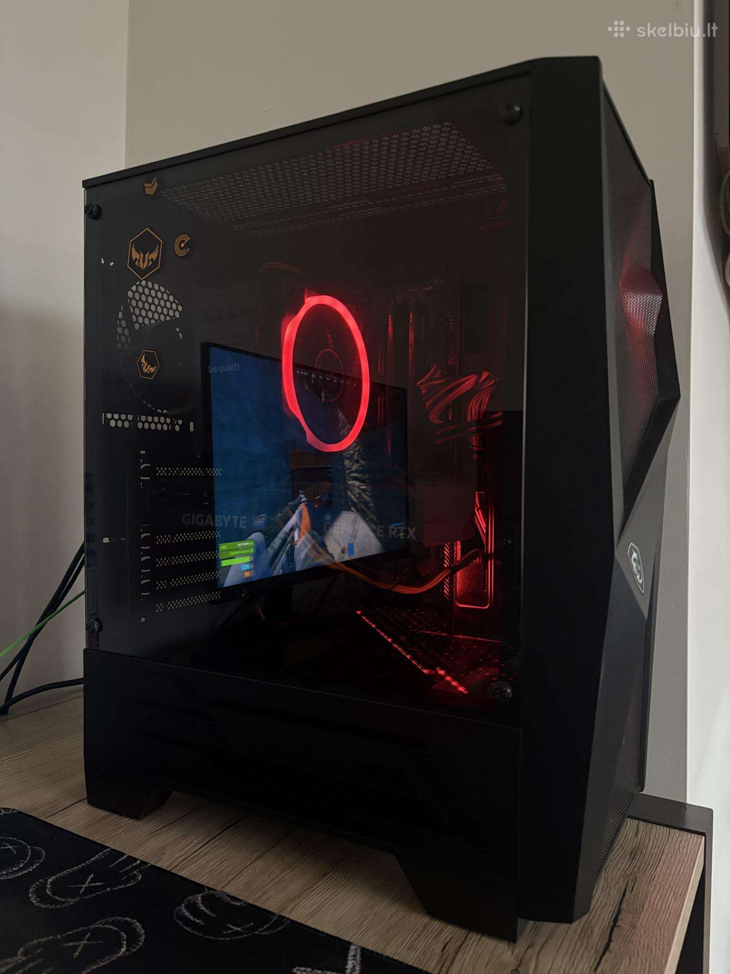Stacionarus, žaidimų Pc Amd Ryzen 7 5800x3d 4060ti