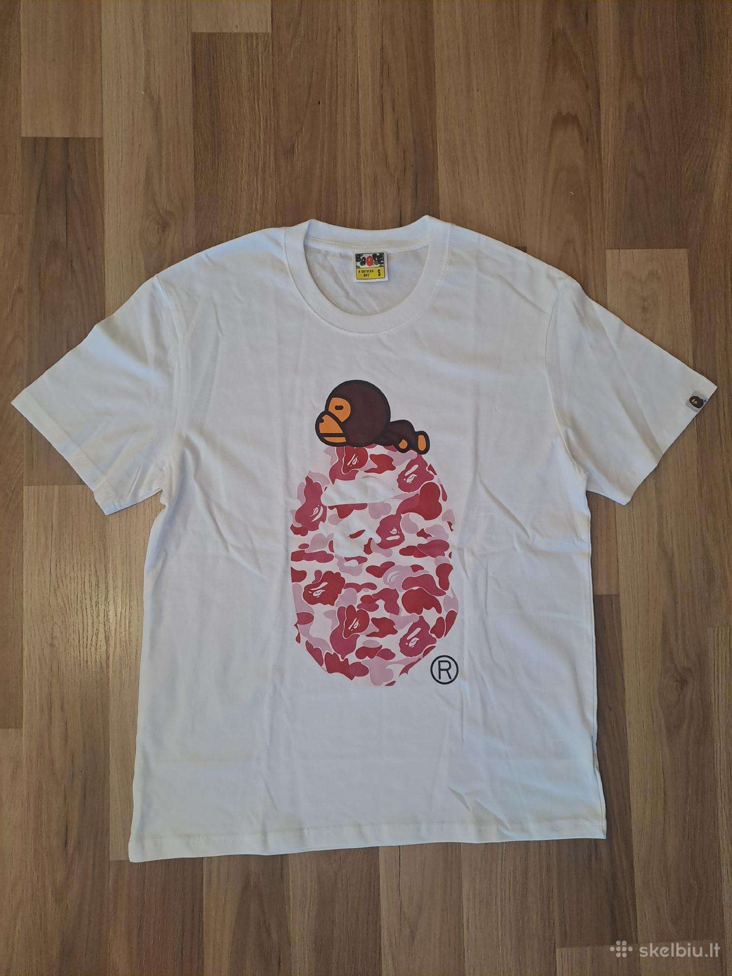 A bathing ape (Bape) Marškinėliai