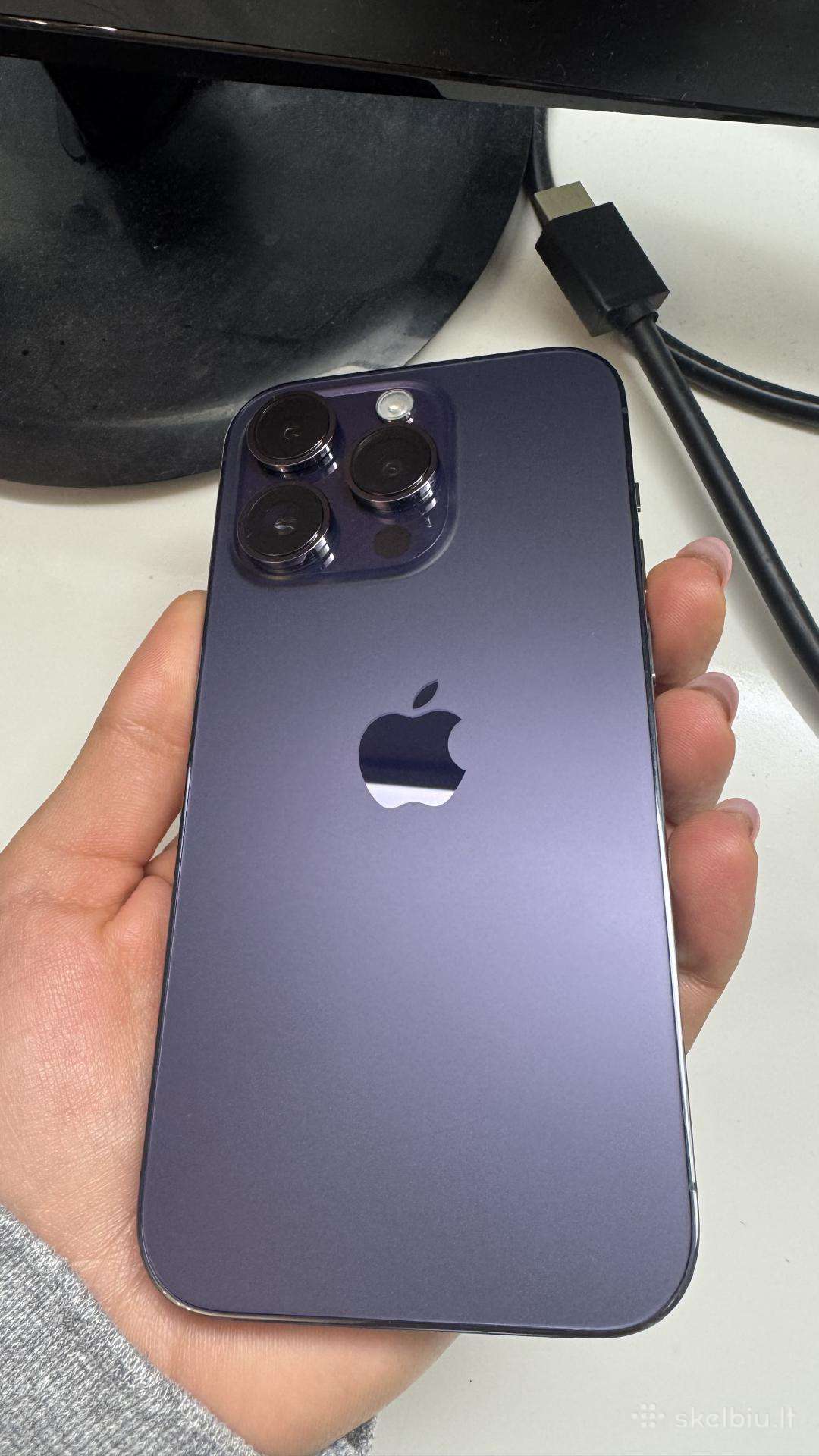 iPhone 14 pro 256gb Violetinis Atnaujintas