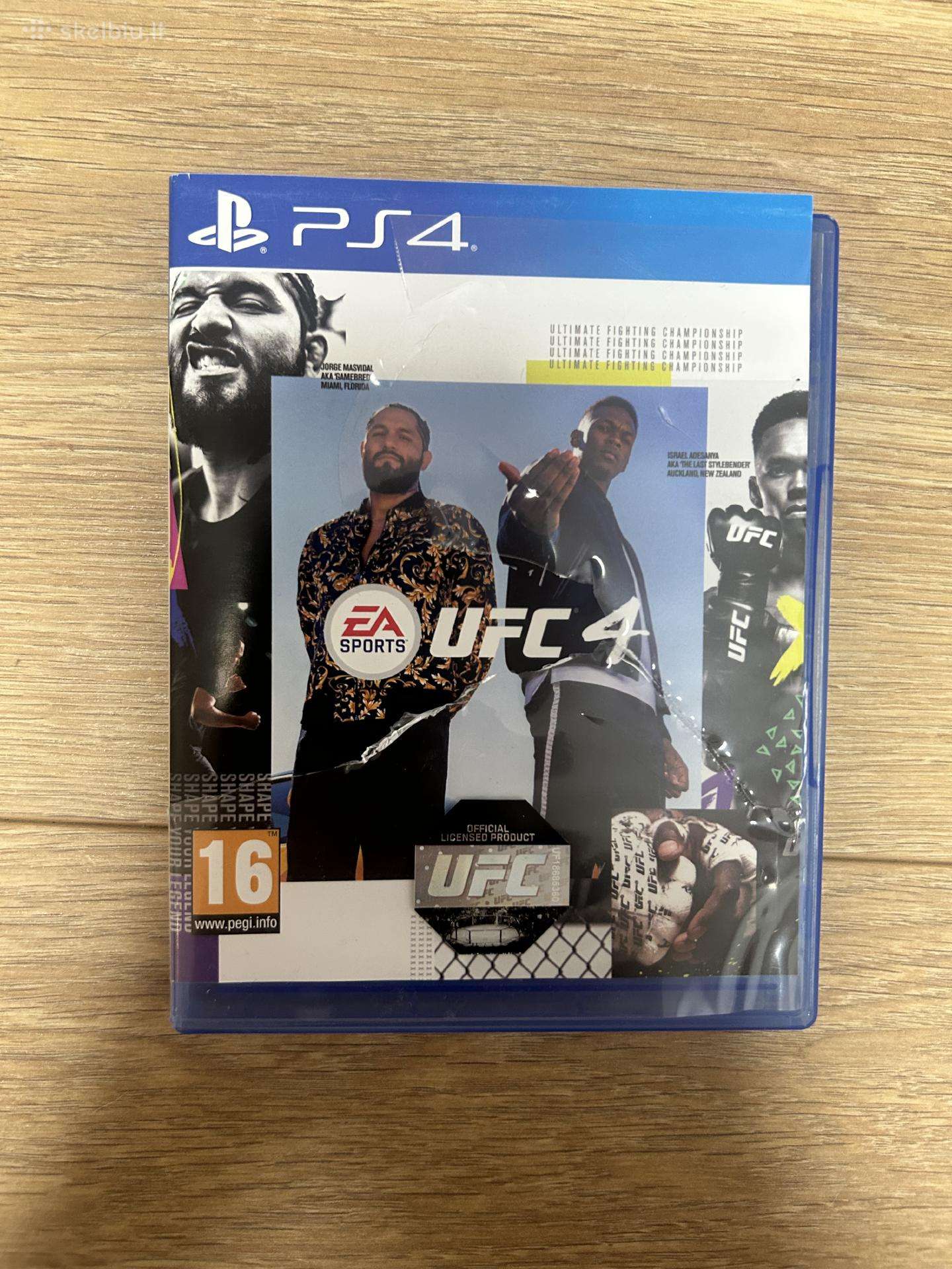 Parduodamas Ufc 4 žaidimas Ps4.