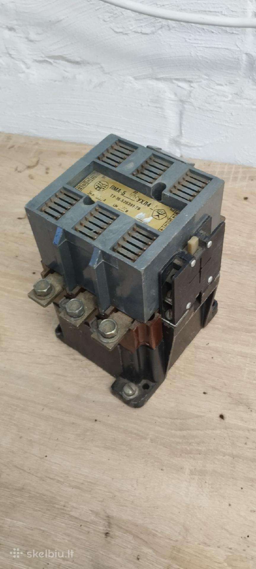Kontaktorius 100 amperu Pma-5109 Uhl4 Пма-5109 Ухл